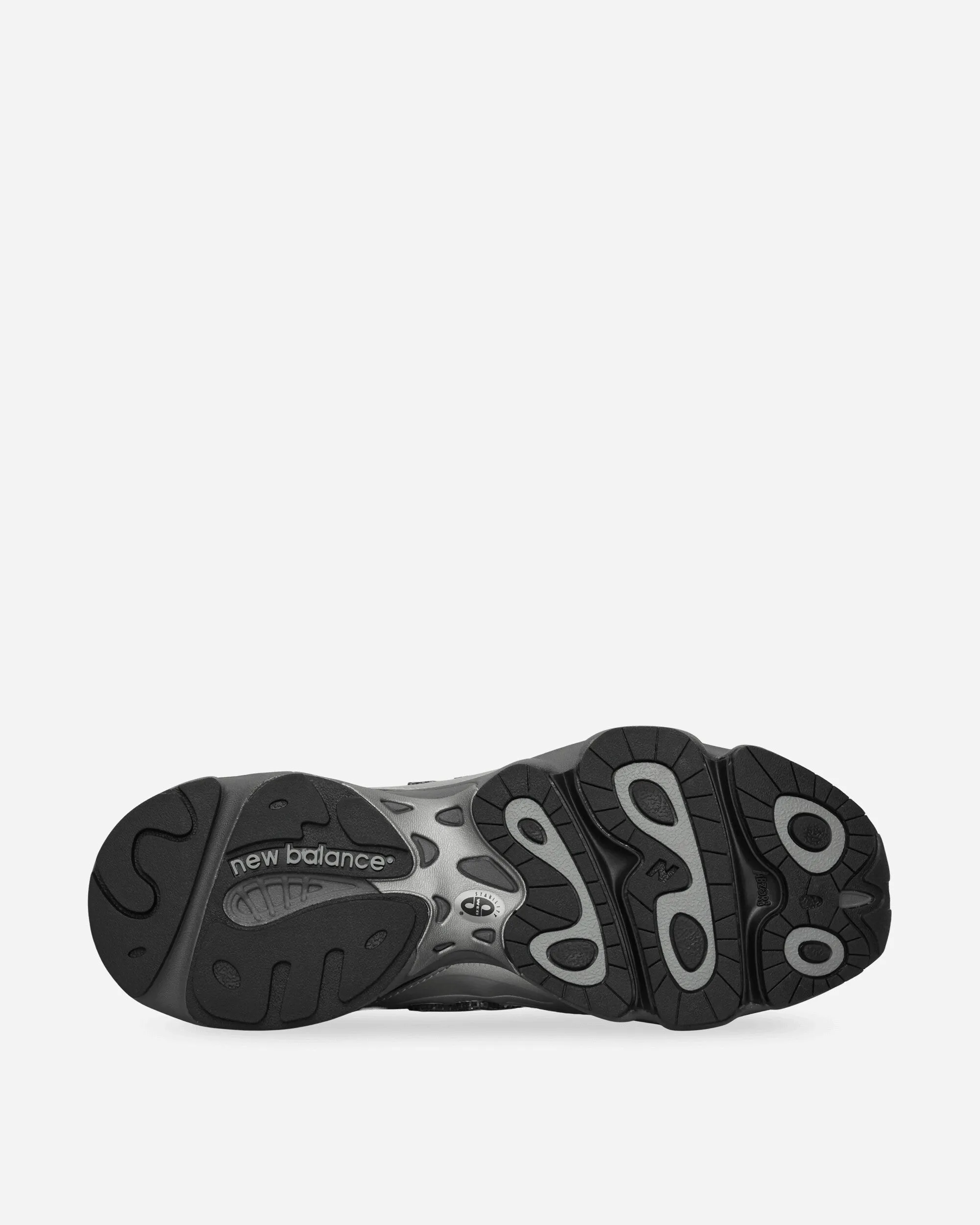 1000 Sneakers Silber Metallic / Schwarz