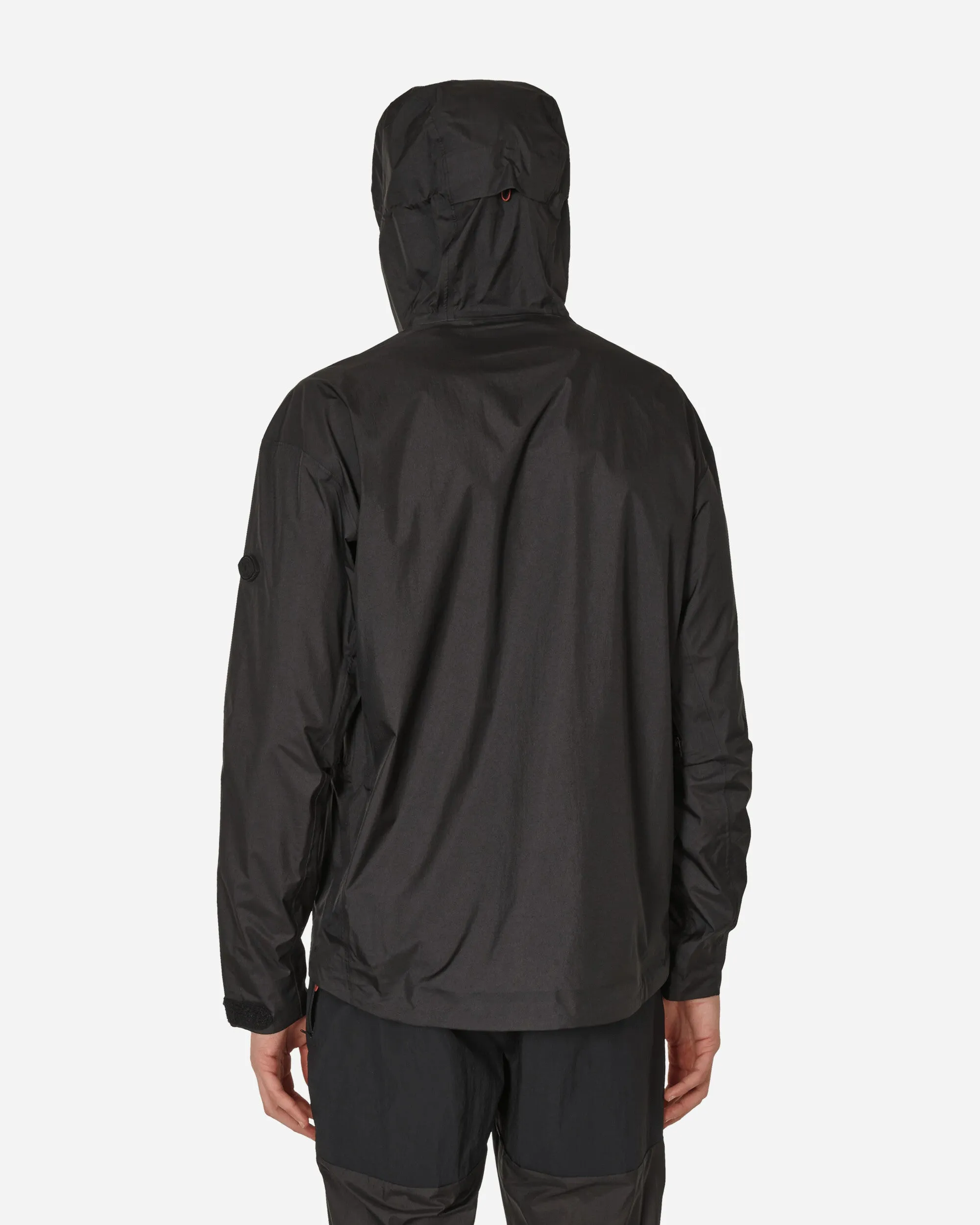 3-Schicht wasserdichte Shell-Jacke Schwarz