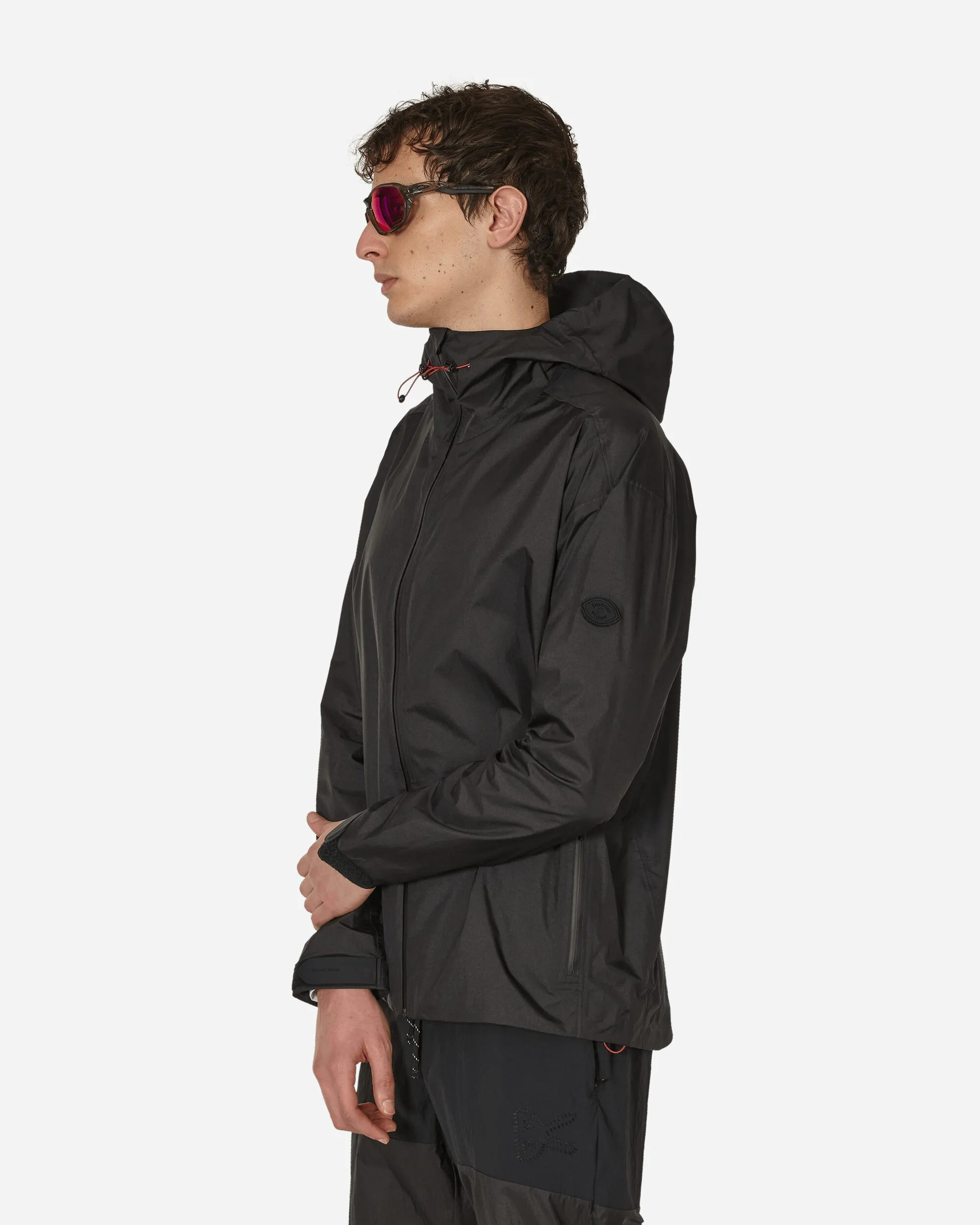 3-Schicht wasserdichte Shell-Jacke Schwarz