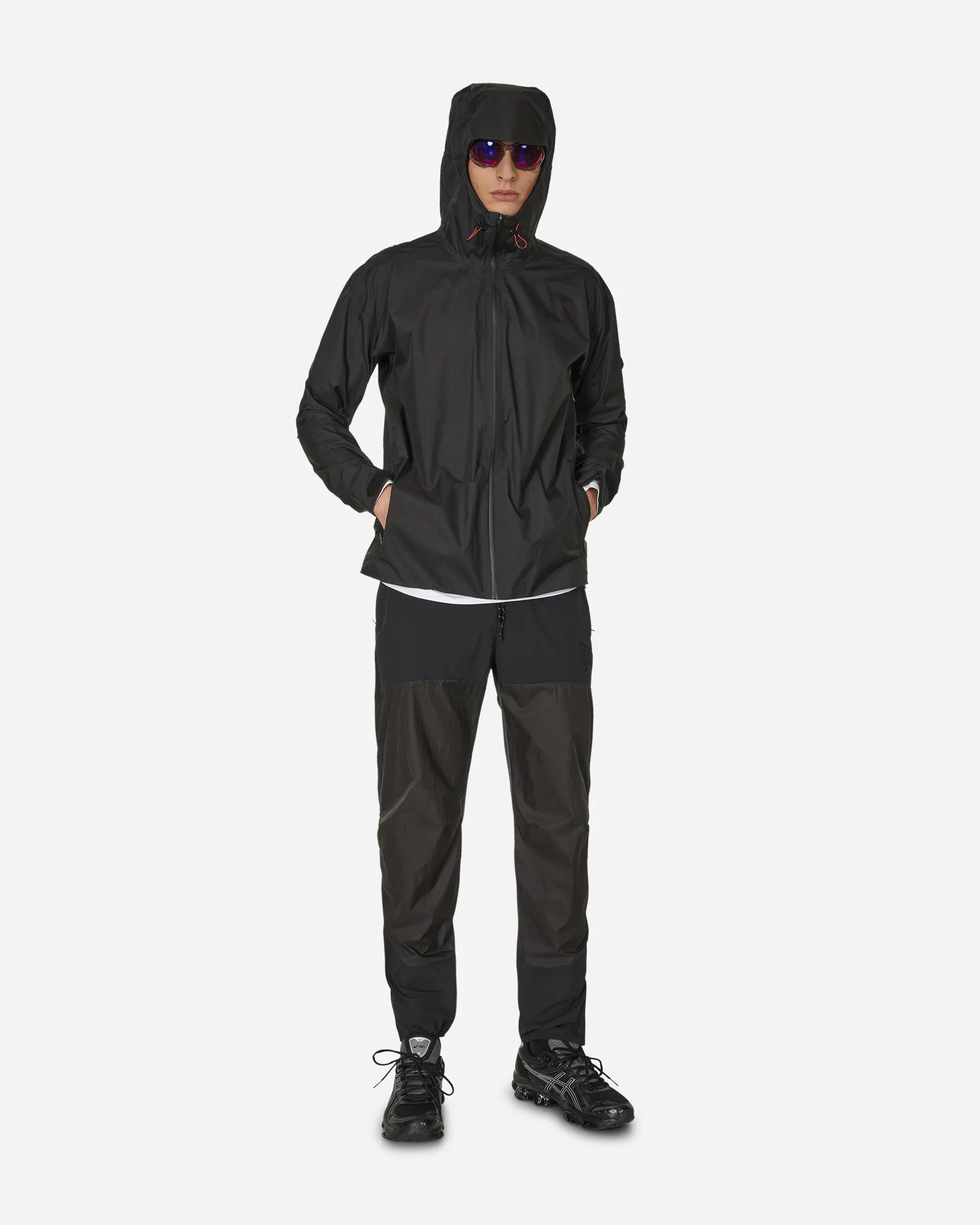 3-Schicht wasserdichte Shell-Jacke Schwarz