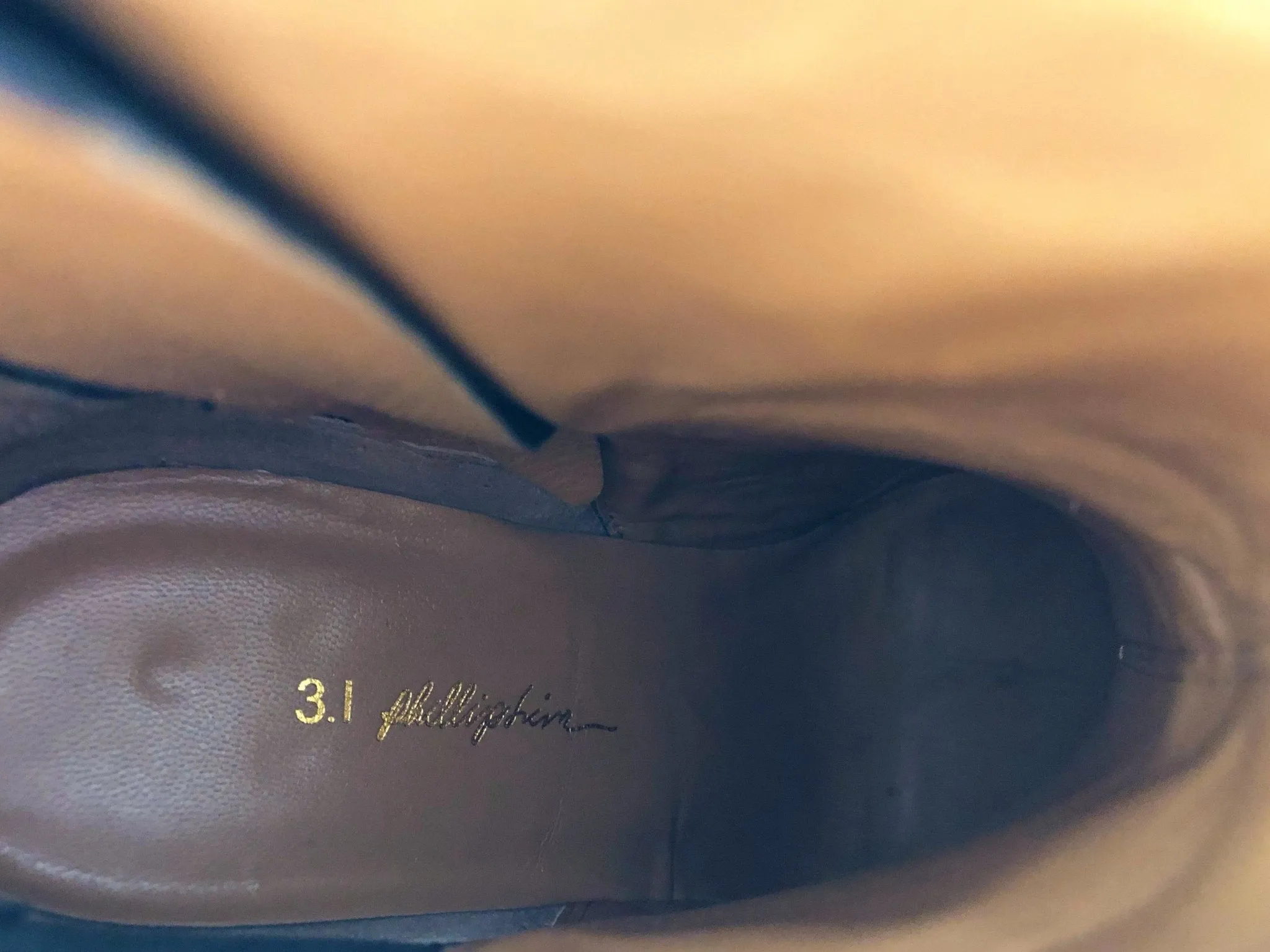 3.1 Phillip Lim Knöchelstiefel Delia Schwarz Hochglanz-Leder Größe 37 Chelsea Booties