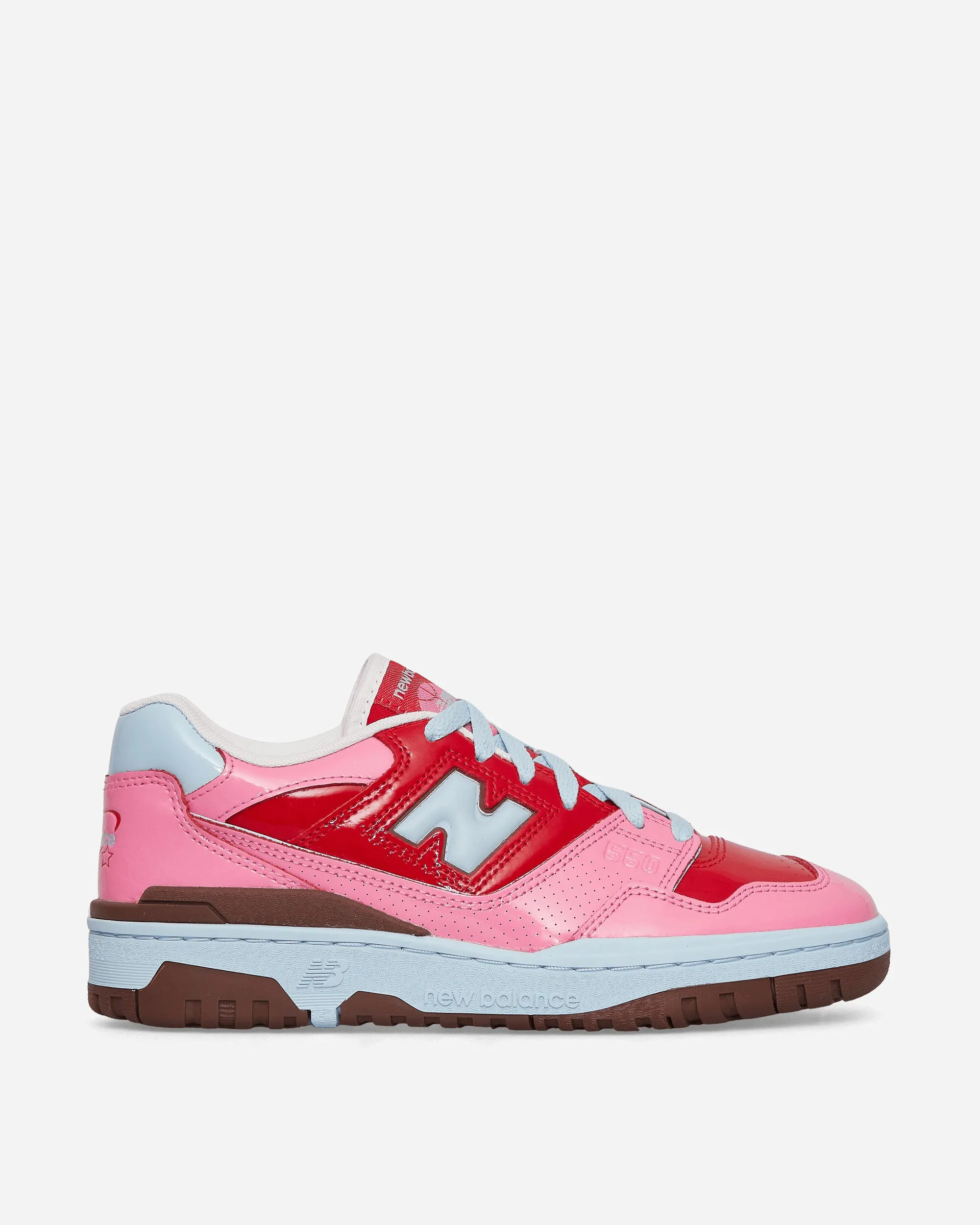 550 Sneakers Team Rot / Rosa