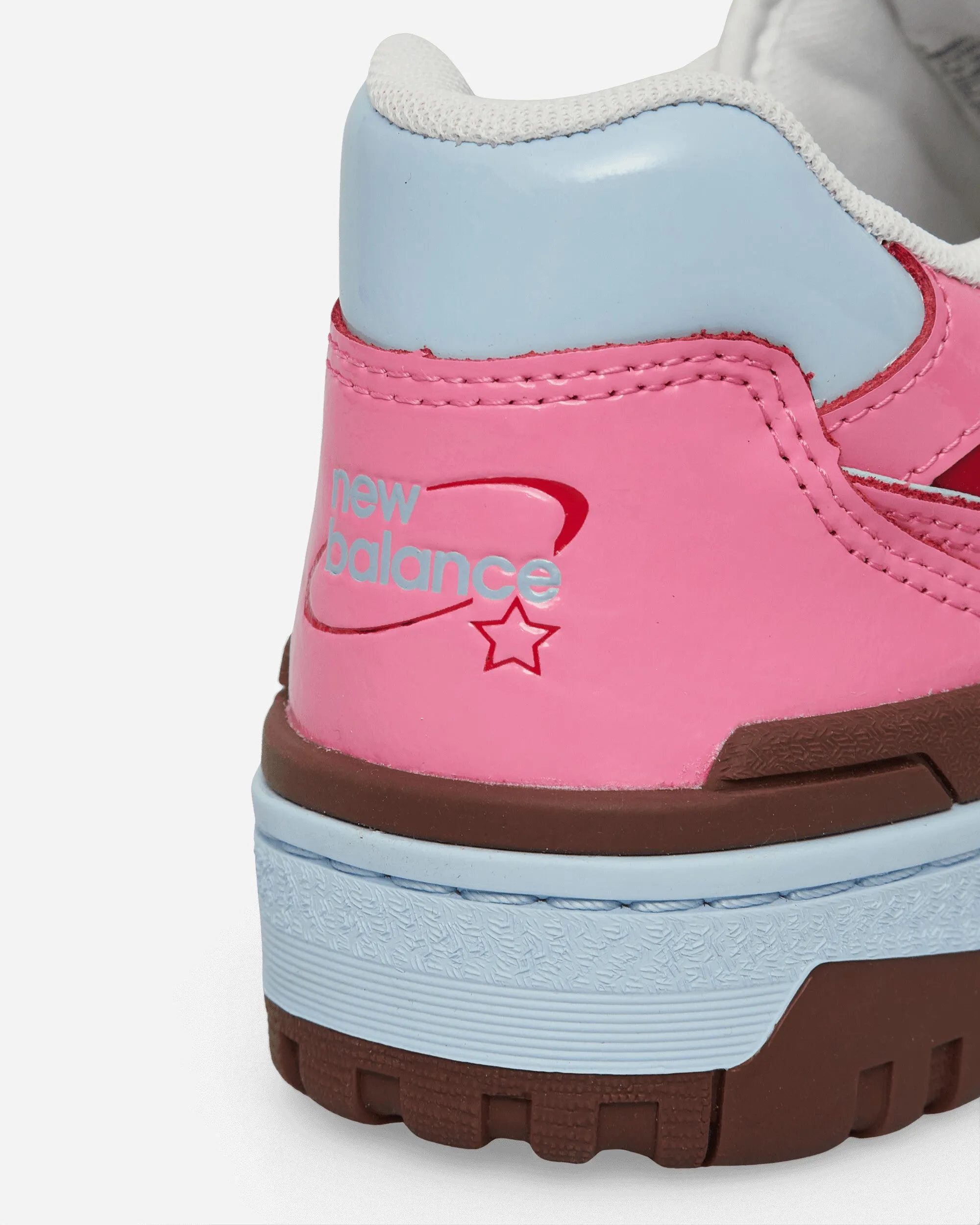 550 Sneakers Team Rot / Rosa