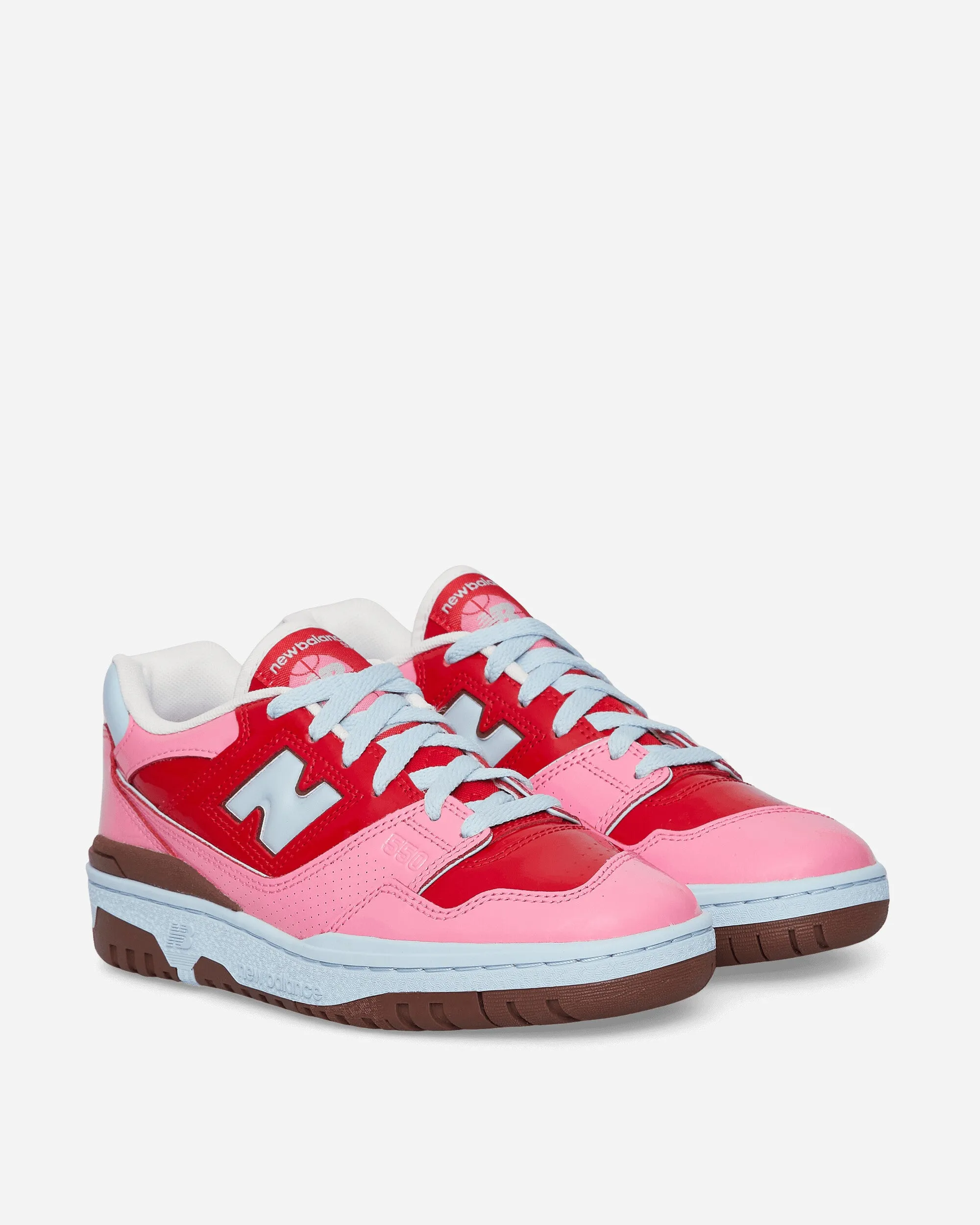 550 Sneakers Team Rot / Rosa