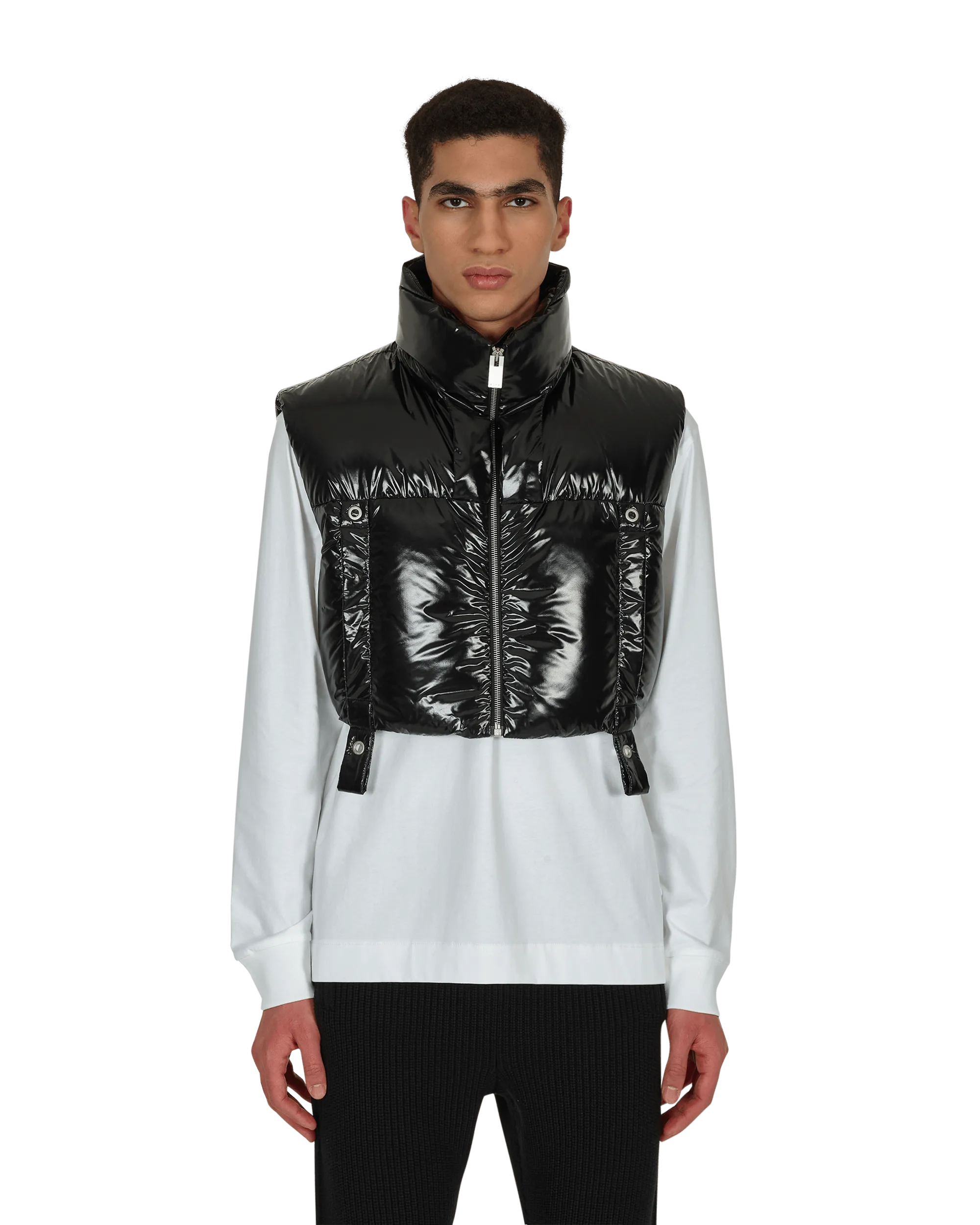 6 Moncler 1017 ALYX 9SM Fraxinus Weste Schwarz
