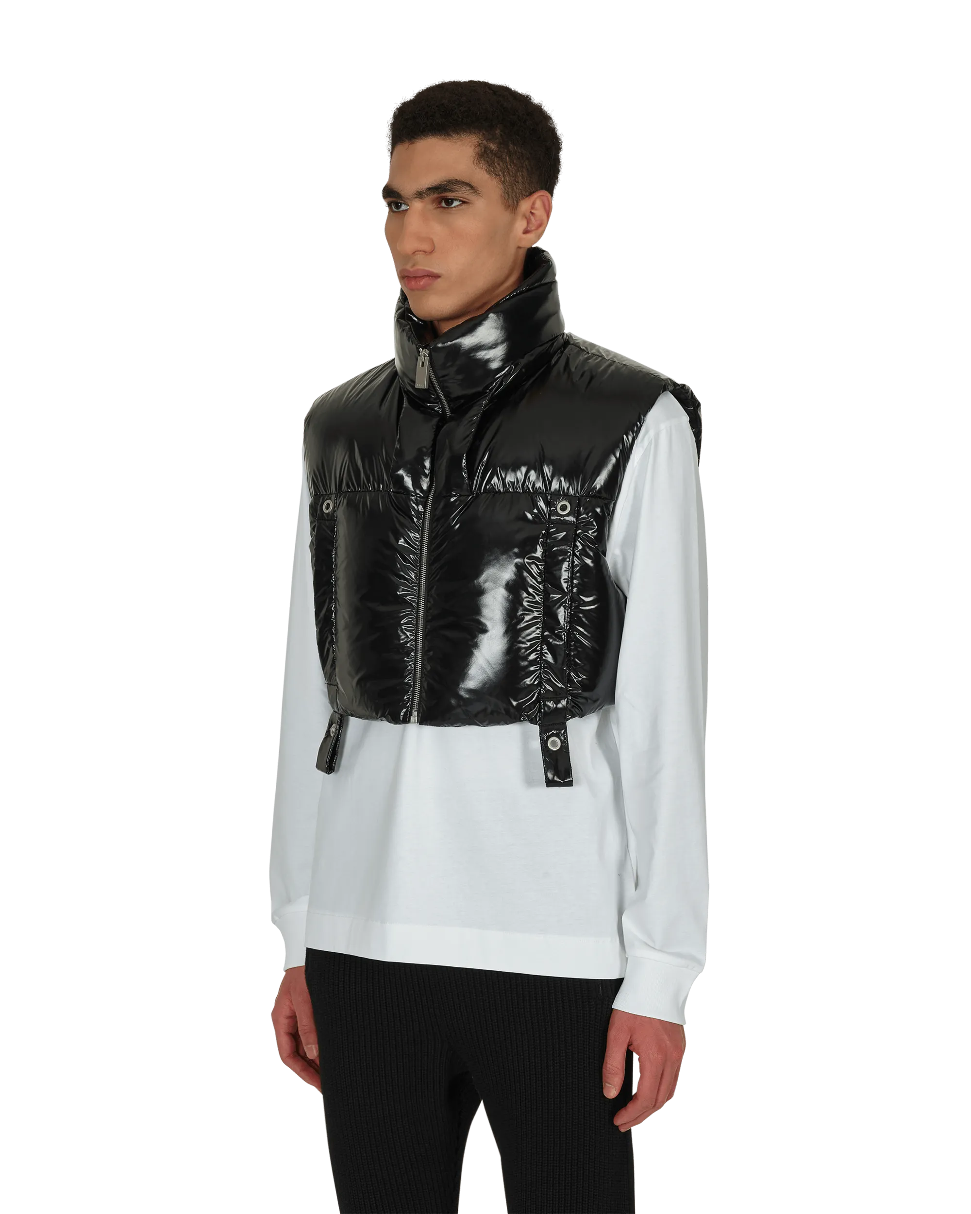 6 Moncler 1017 ALYX 9SM Fraxinus Weste Schwarz