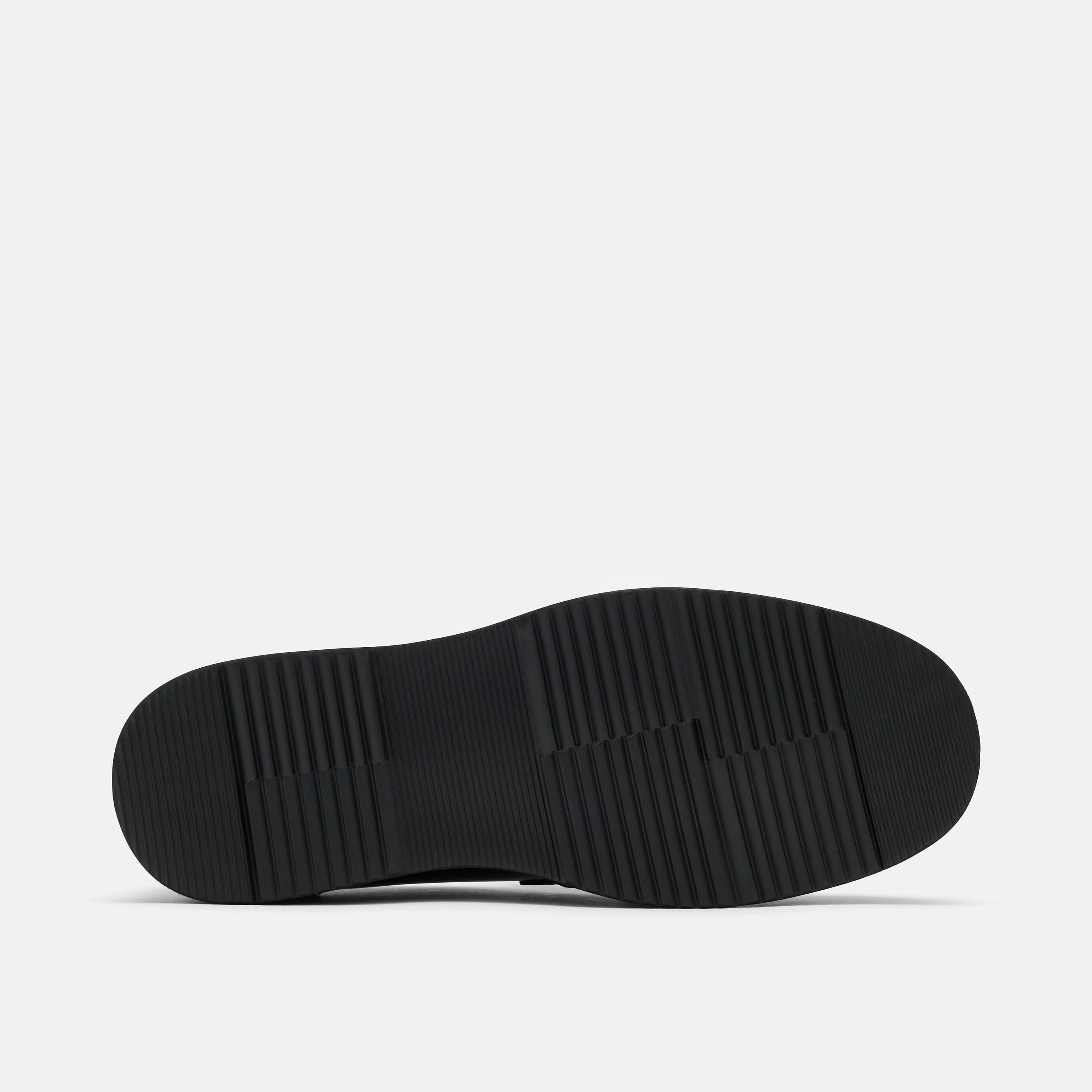 Abe Schwarze Leder-Penny-Loafer