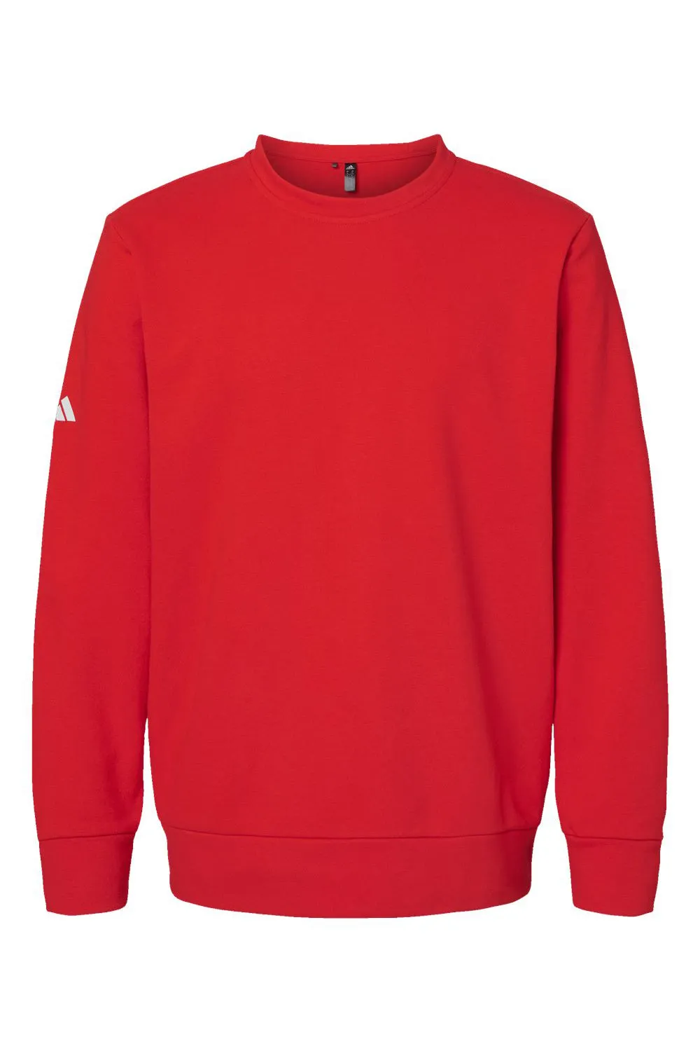 Adidas Herren Fleece Pullover mit Rundhalsausschnitt - Rot