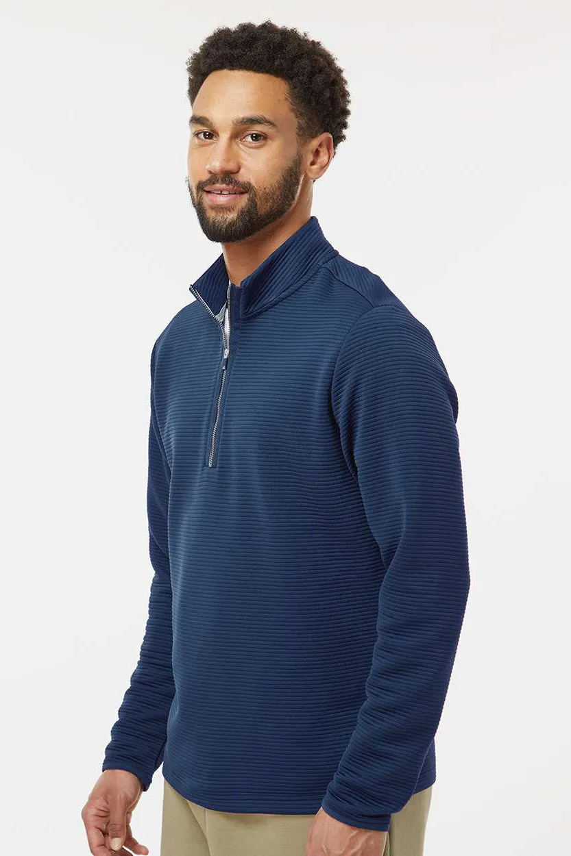 Adidas Herren Spacer 1/4-Zip Sweatshirt - Hochschulmarineblau