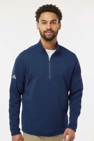 Adidas Herren Spacer 1/4-Zip Sweatshirt - Hochschulmarineblau