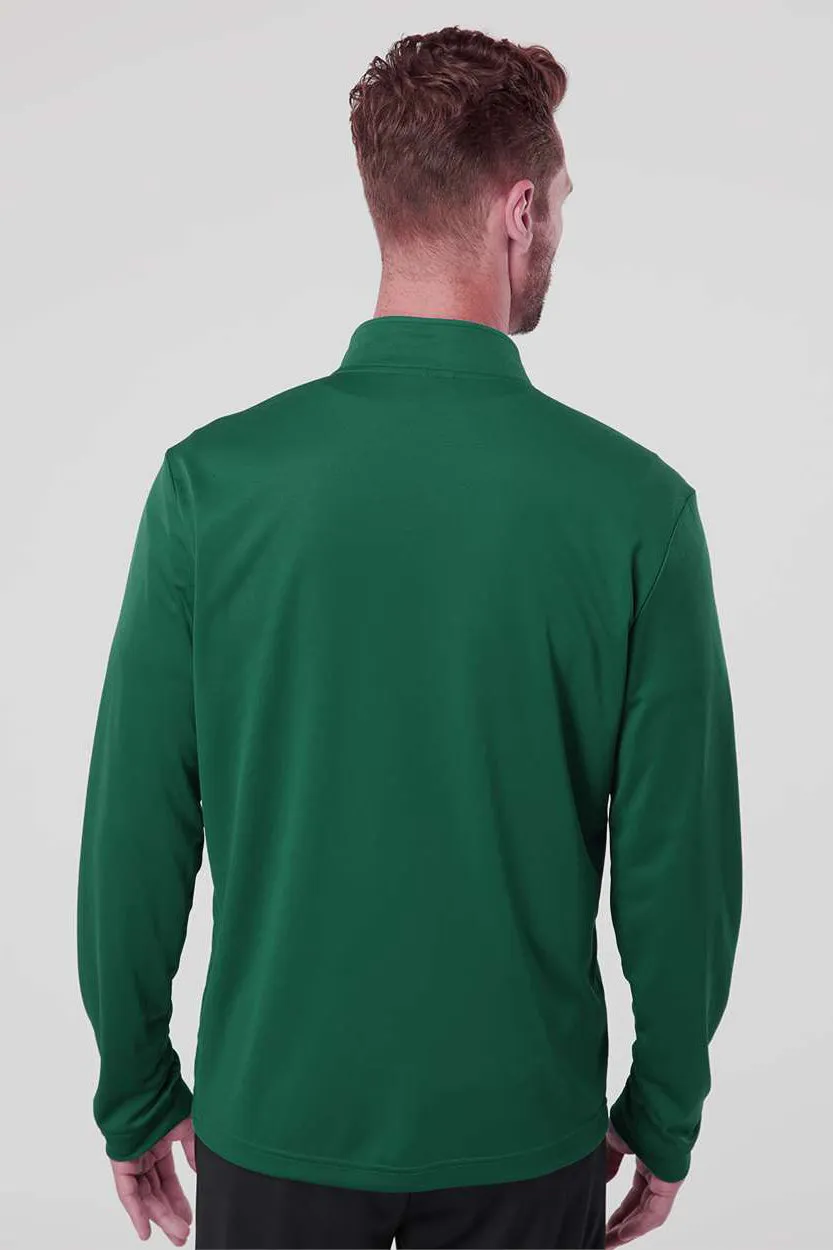 Adidas Herren Sweatshirt mit 1/4-Zipper und UPF 50  - Collegegrün