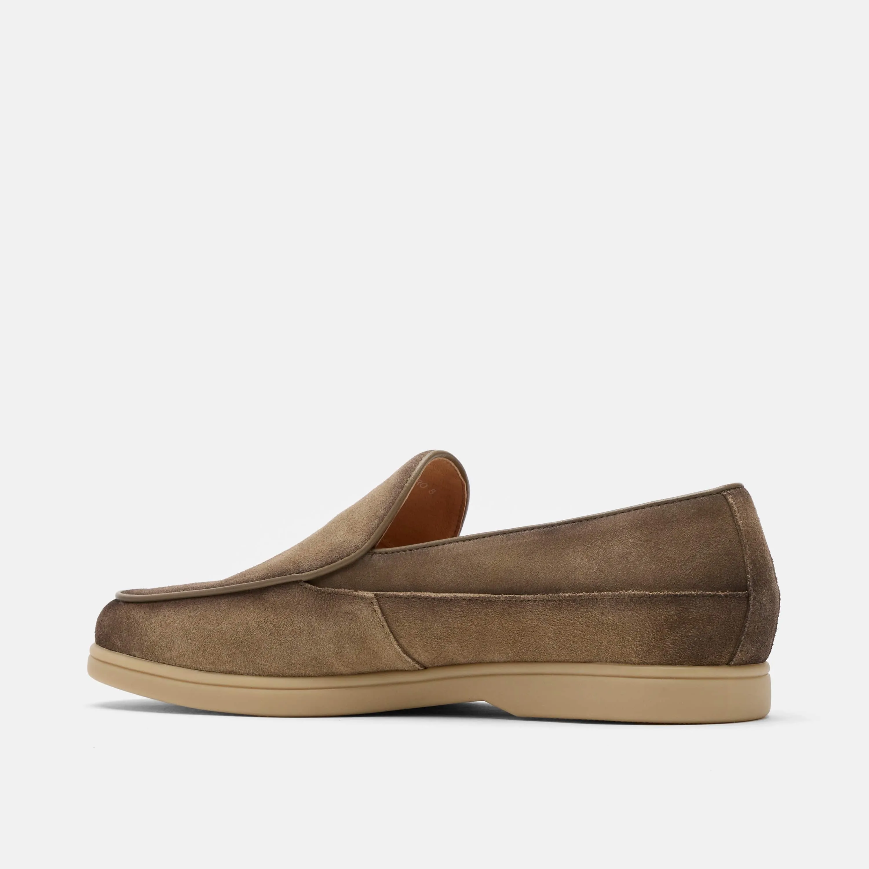 Alessandro Tan Wildleder Venezianische Loafers