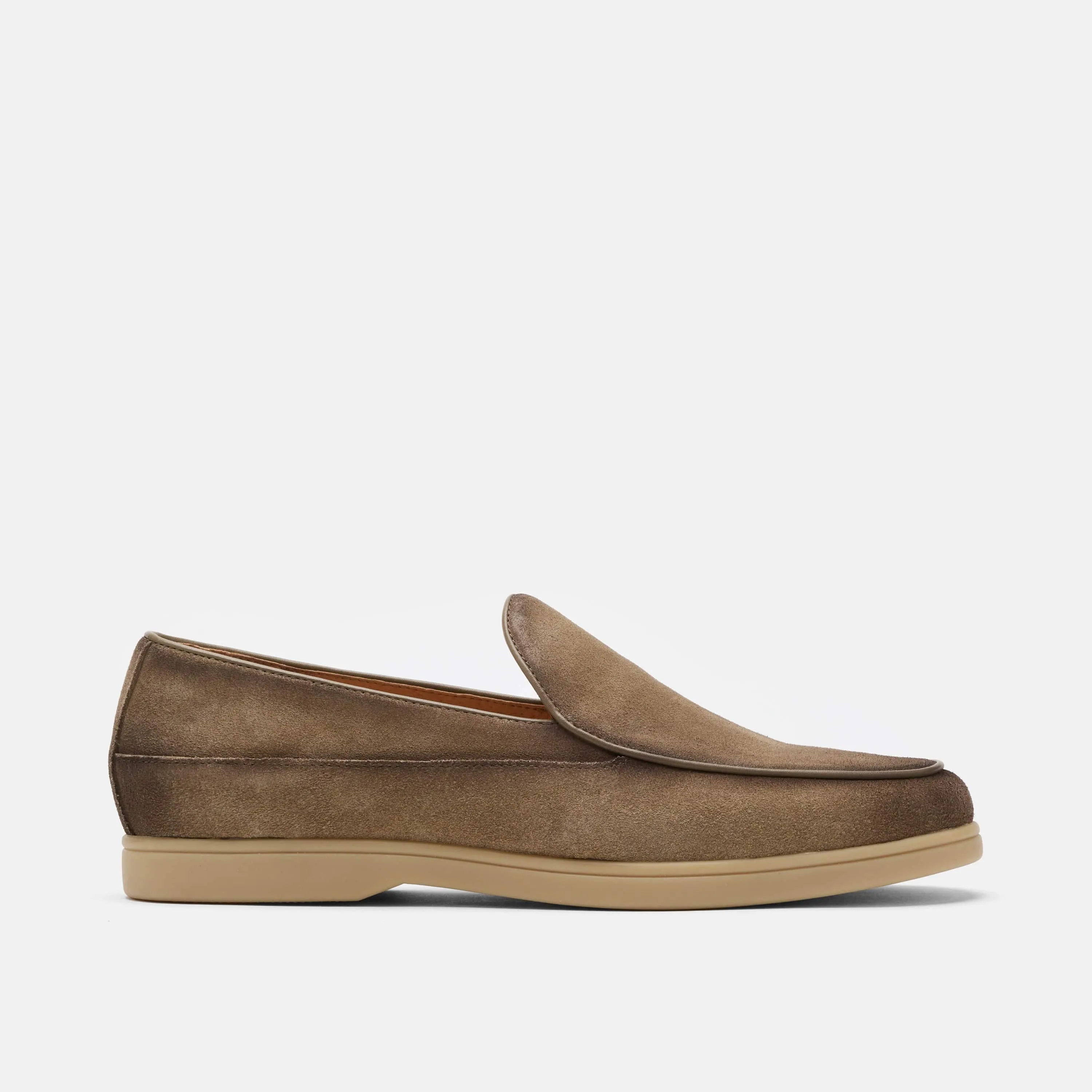 Alessandro Tan Wildleder Venezianische Loafers
