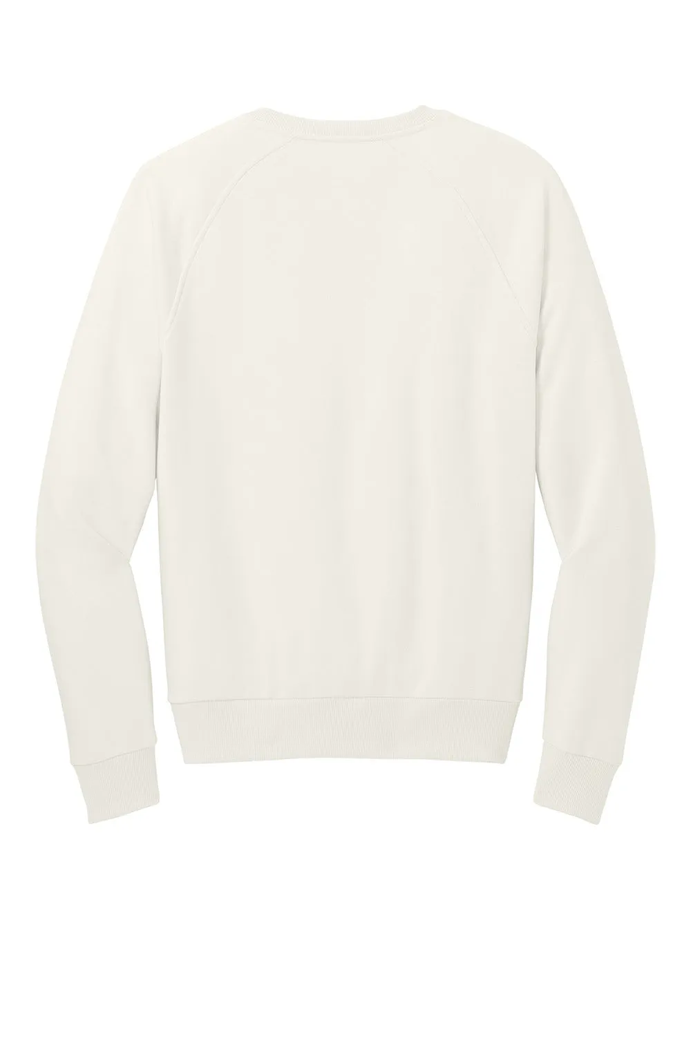 Allmade Herren CVC-Fleece Rundhalspullover - Weißer Sand