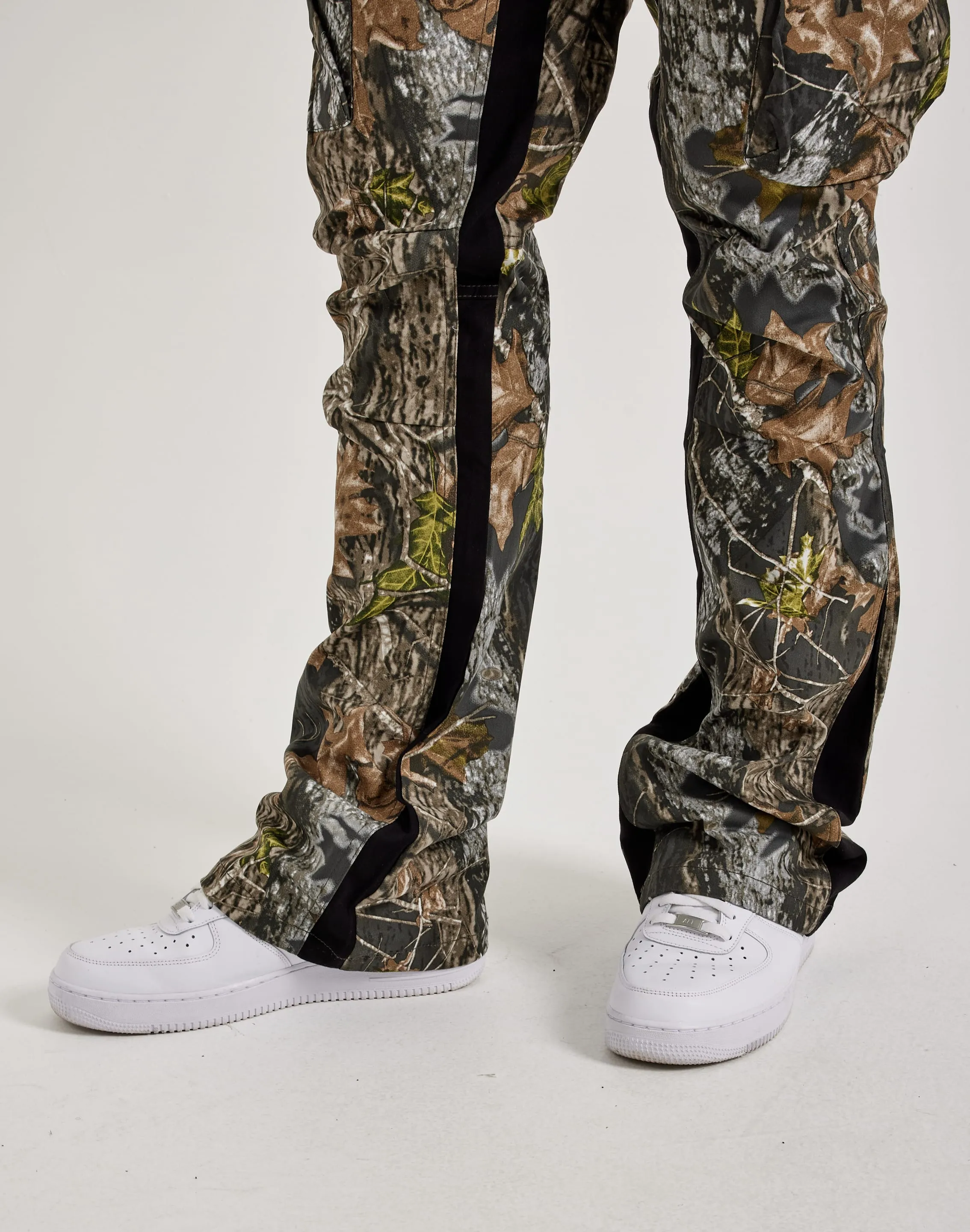 Amerikanische Cargo-Hose mit Stitch-Detail