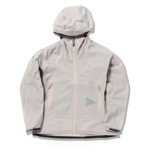 And Wander 3L UL Regenjacke Hellgrau