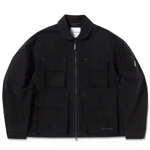 And Wander C/PE Köper Feldjacke Schwarz