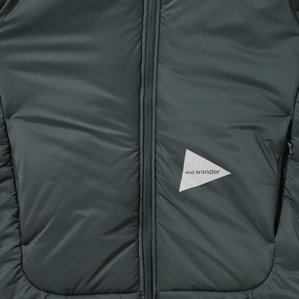 And Wander Top Fleece Mantel Schwarz