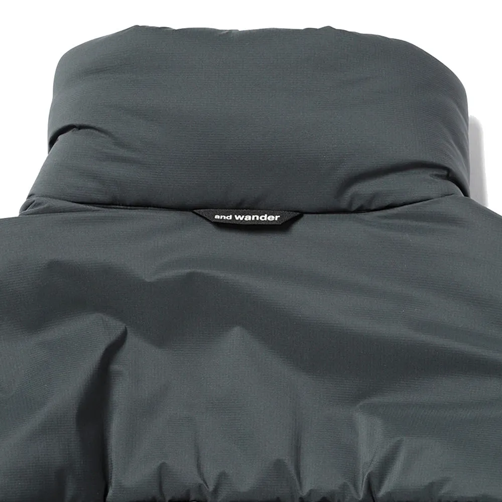 And Wander Top Fleece Mantel Schwarz