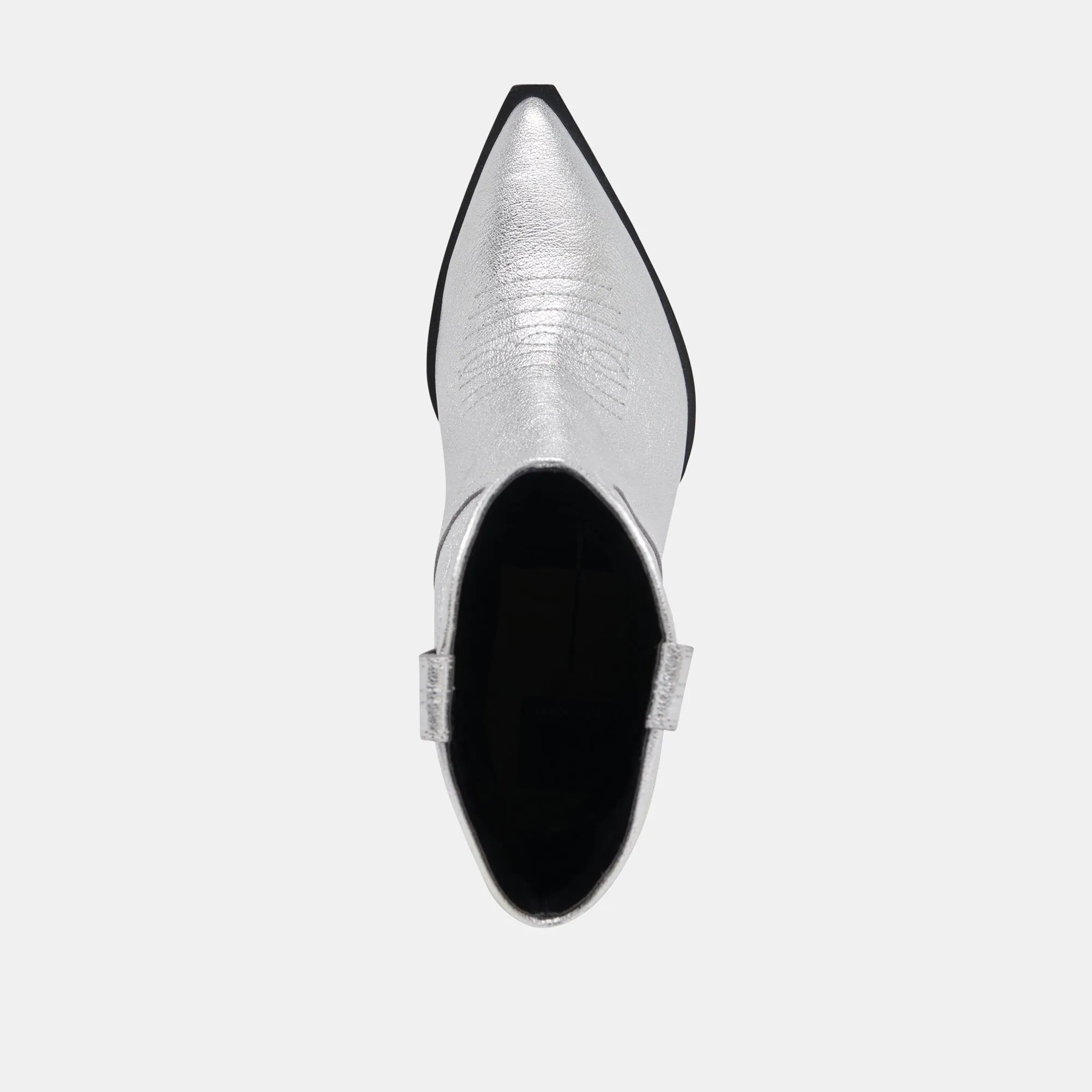 ENGEL STIEFELCHEN SILBER METALLIC LEDER