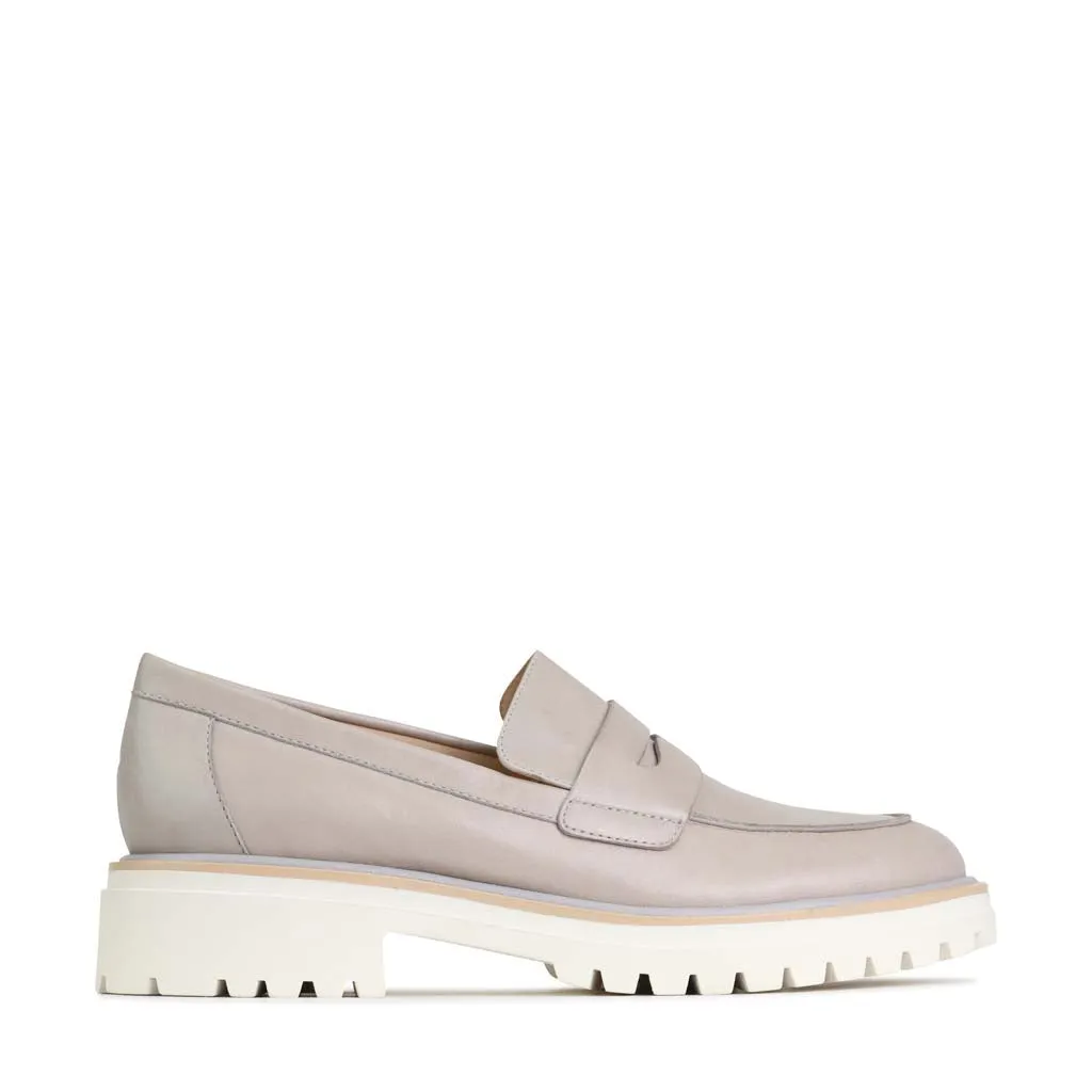 ANITA LEDER LOAFERS MIT ABSATZ