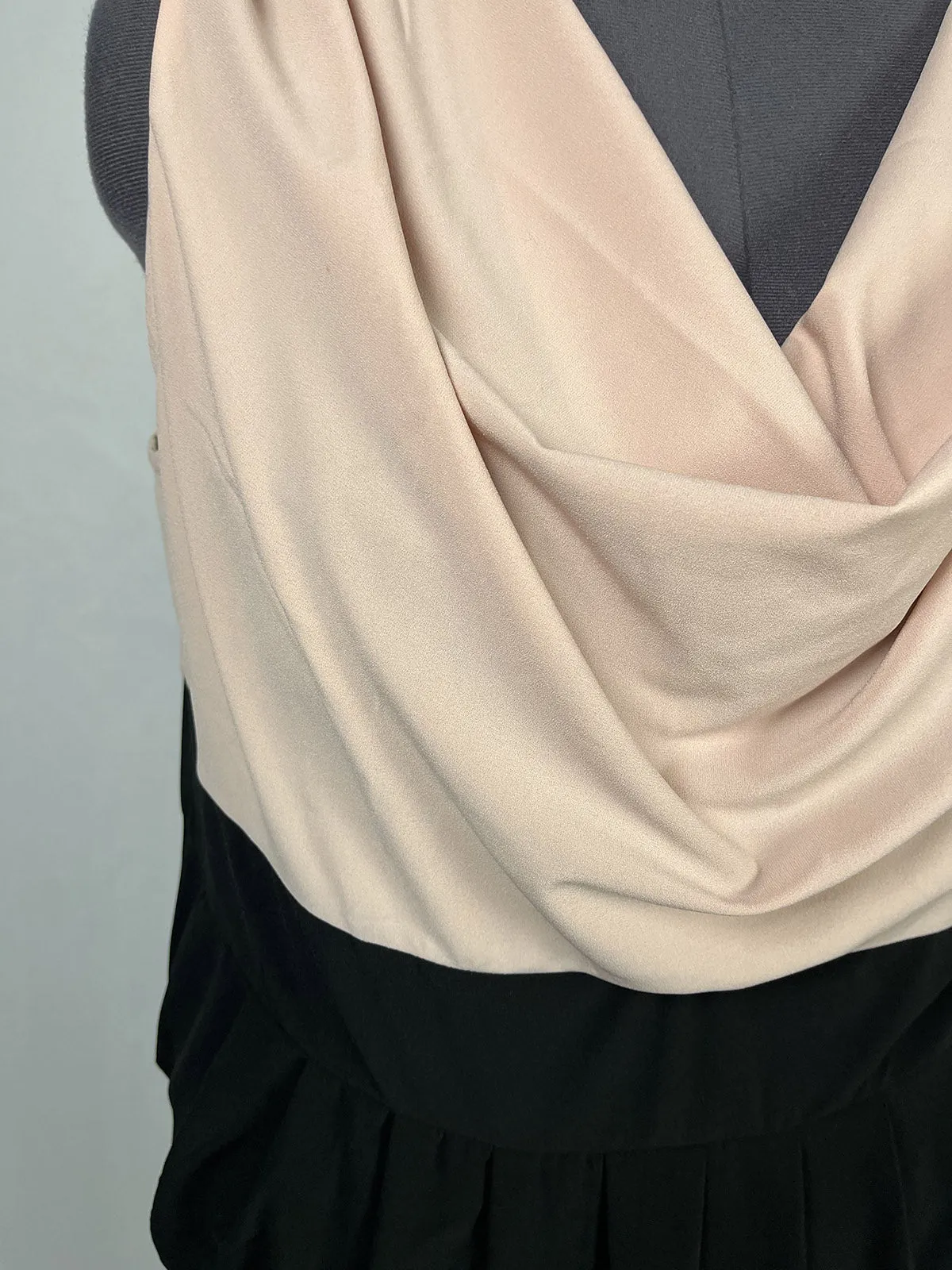 Anna Scholtz Größe 22 Rosé & Schwarz Kleid