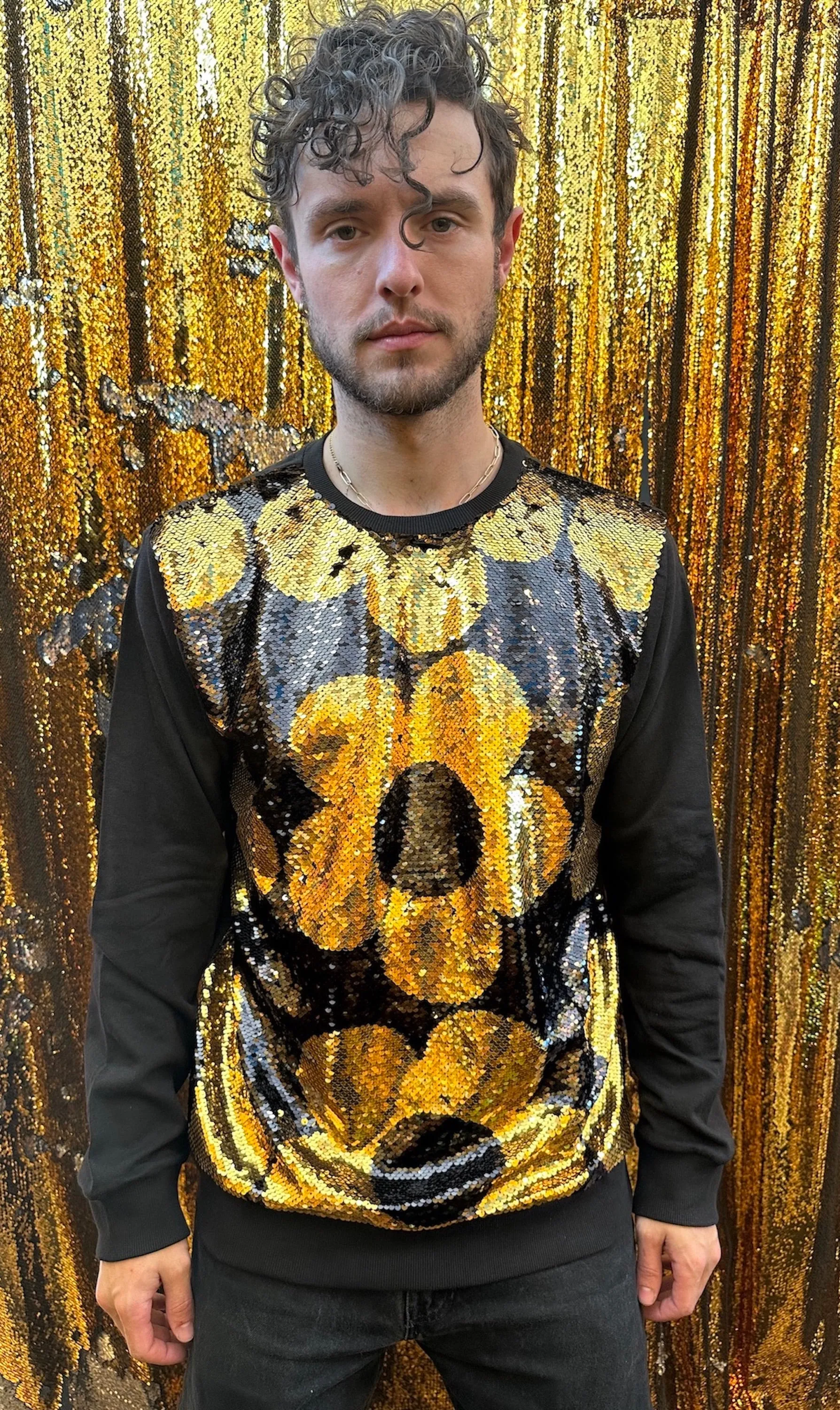 Any Old Iron Herren Golden Quant Sweatshirt