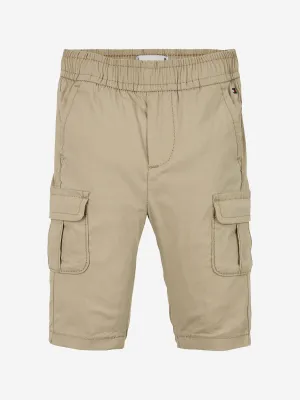 Beige Cargo-Hosen für Babyjungen
