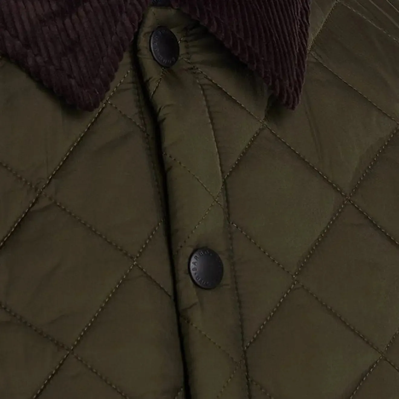 Barbour Heritage Liddesdale Steppjacke in Olive