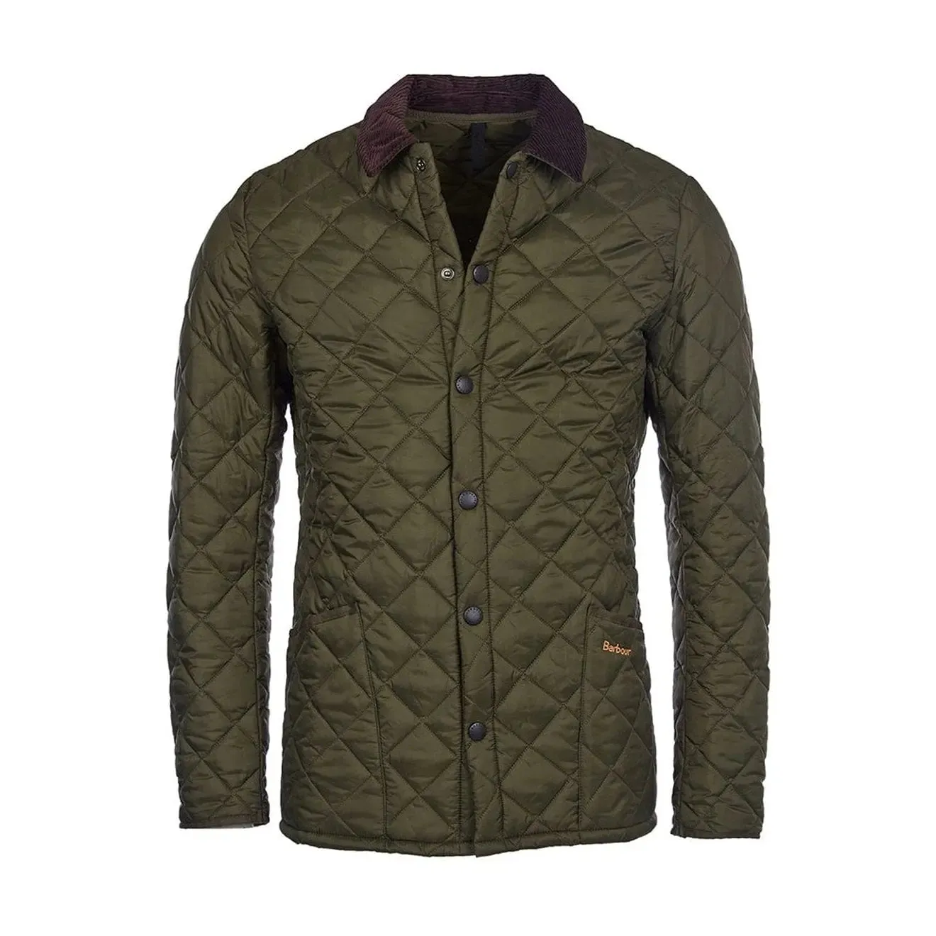 Barbour Heritage Liddesdale Steppjacke in Olive
