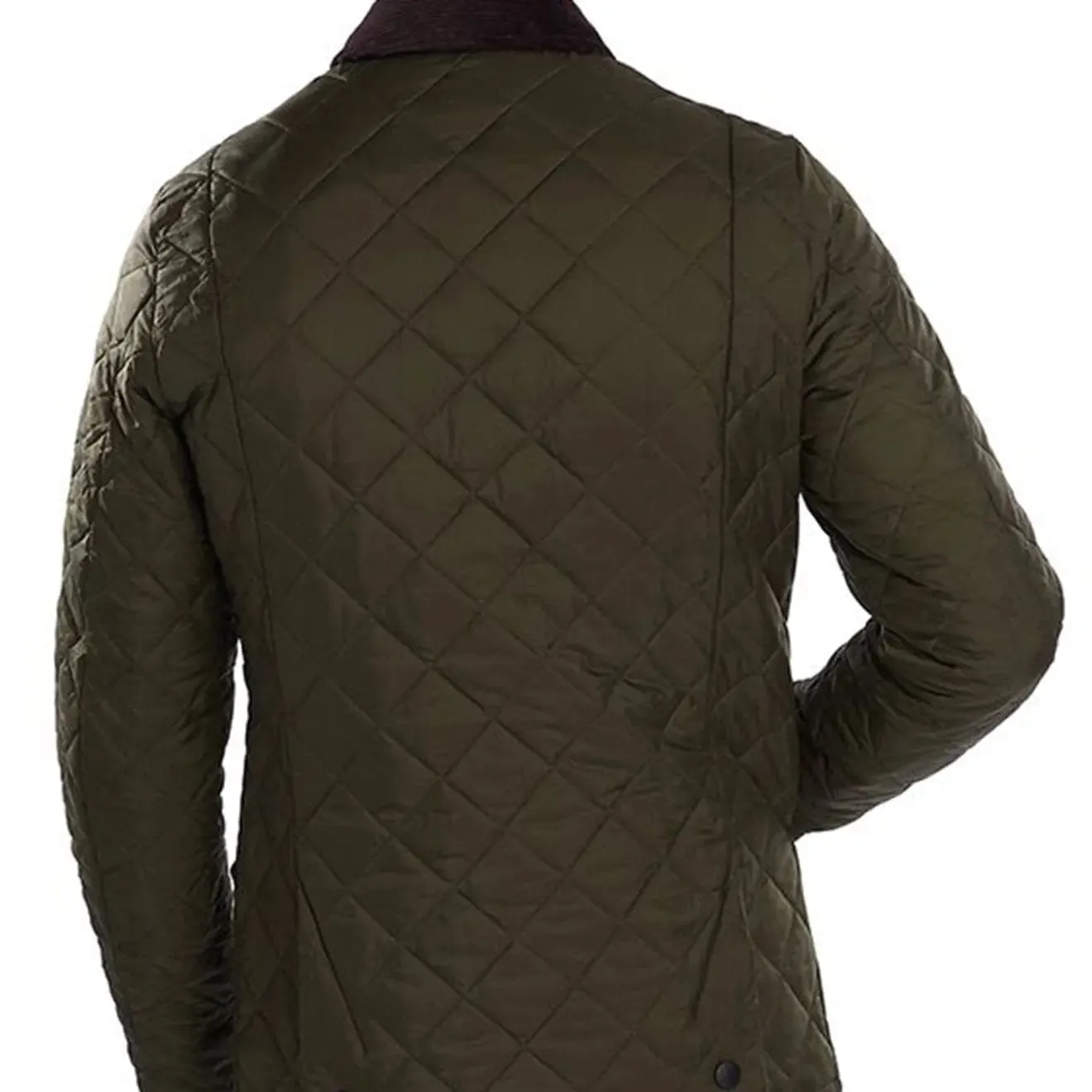 Barbour Heritage Liddesdale Steppjacke in Olive