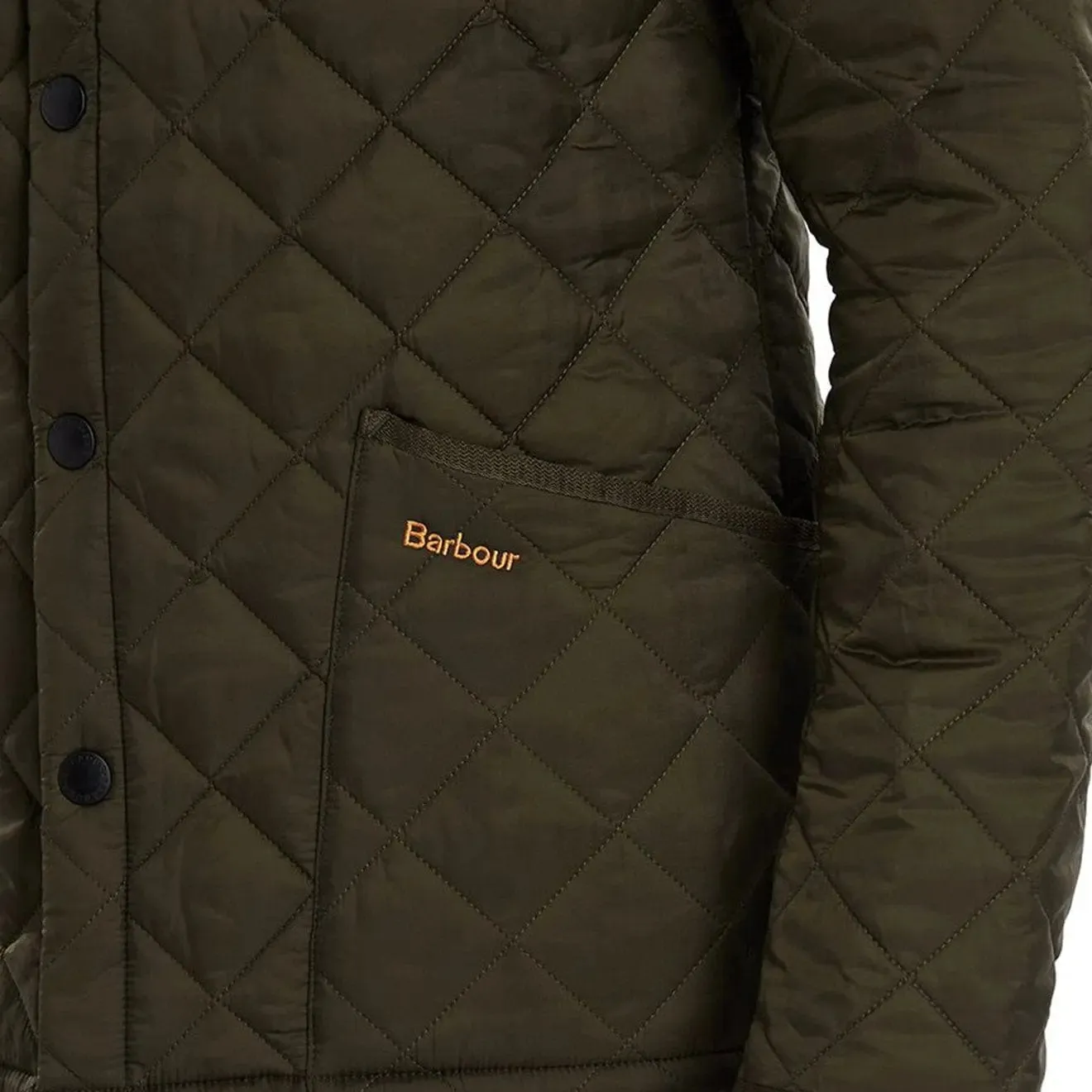 Barbour Heritage Liddesdale Steppjacke in Olive