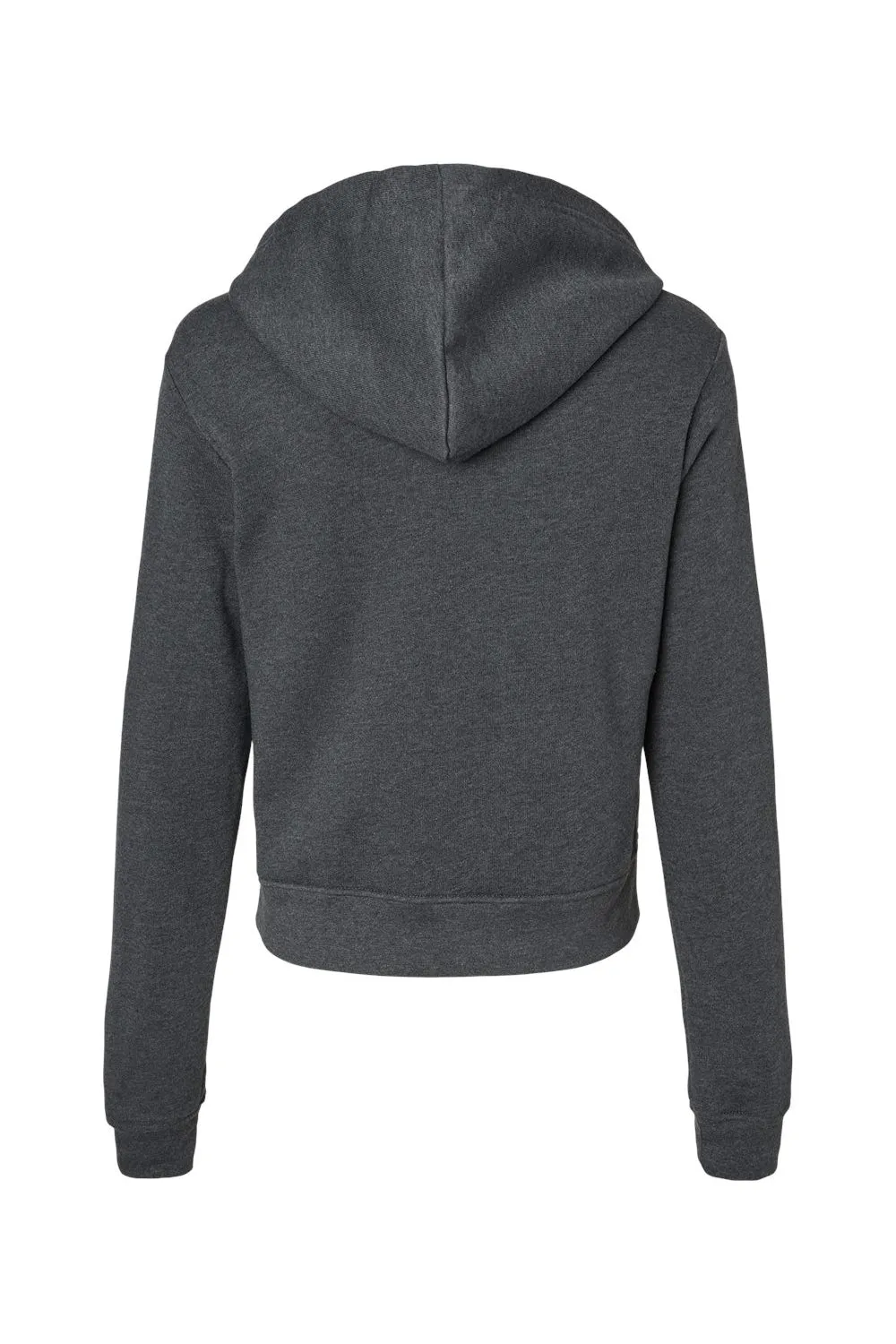 Bella   Canvas Damen Classic Kapuzenpullover Hoodie - Meliertes Dunkelgrau