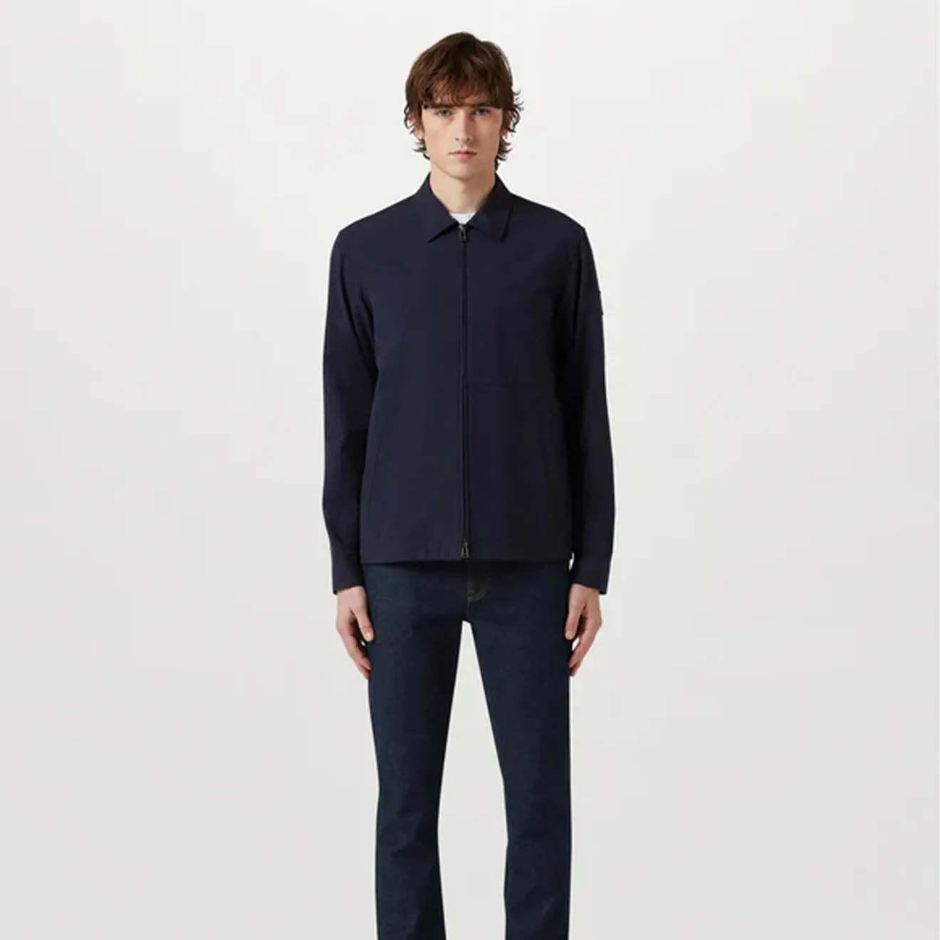 Belstaff Channel Overshirt Dunkeltinte