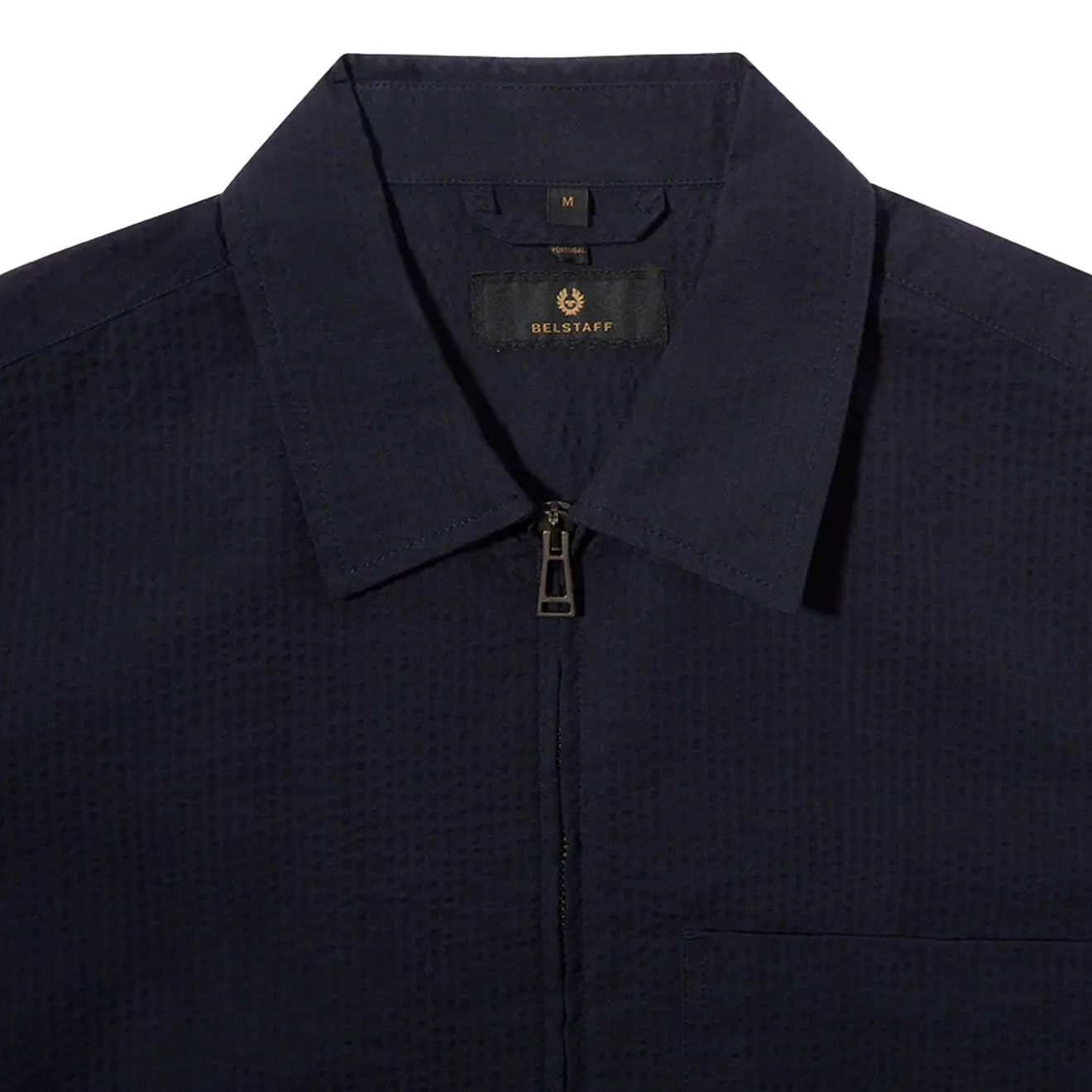 Belstaff Channel Overshirt Dunkeltinte