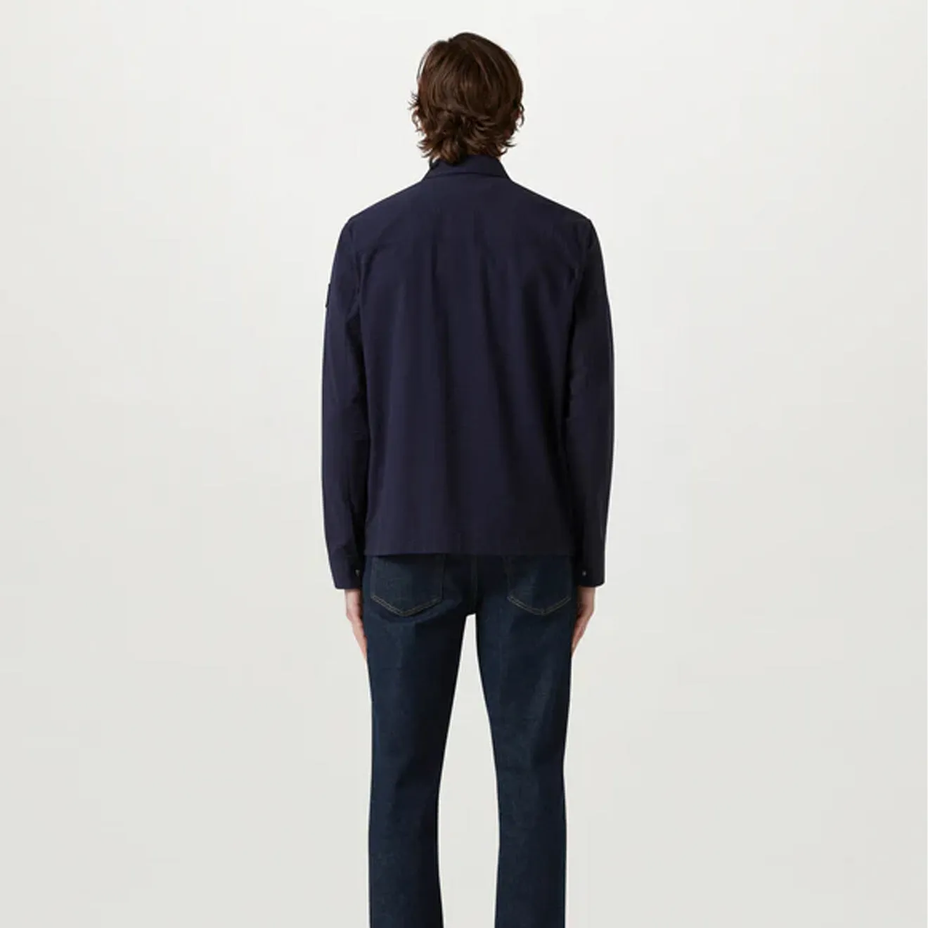 Belstaff Channel Overshirt Dunkeltinte