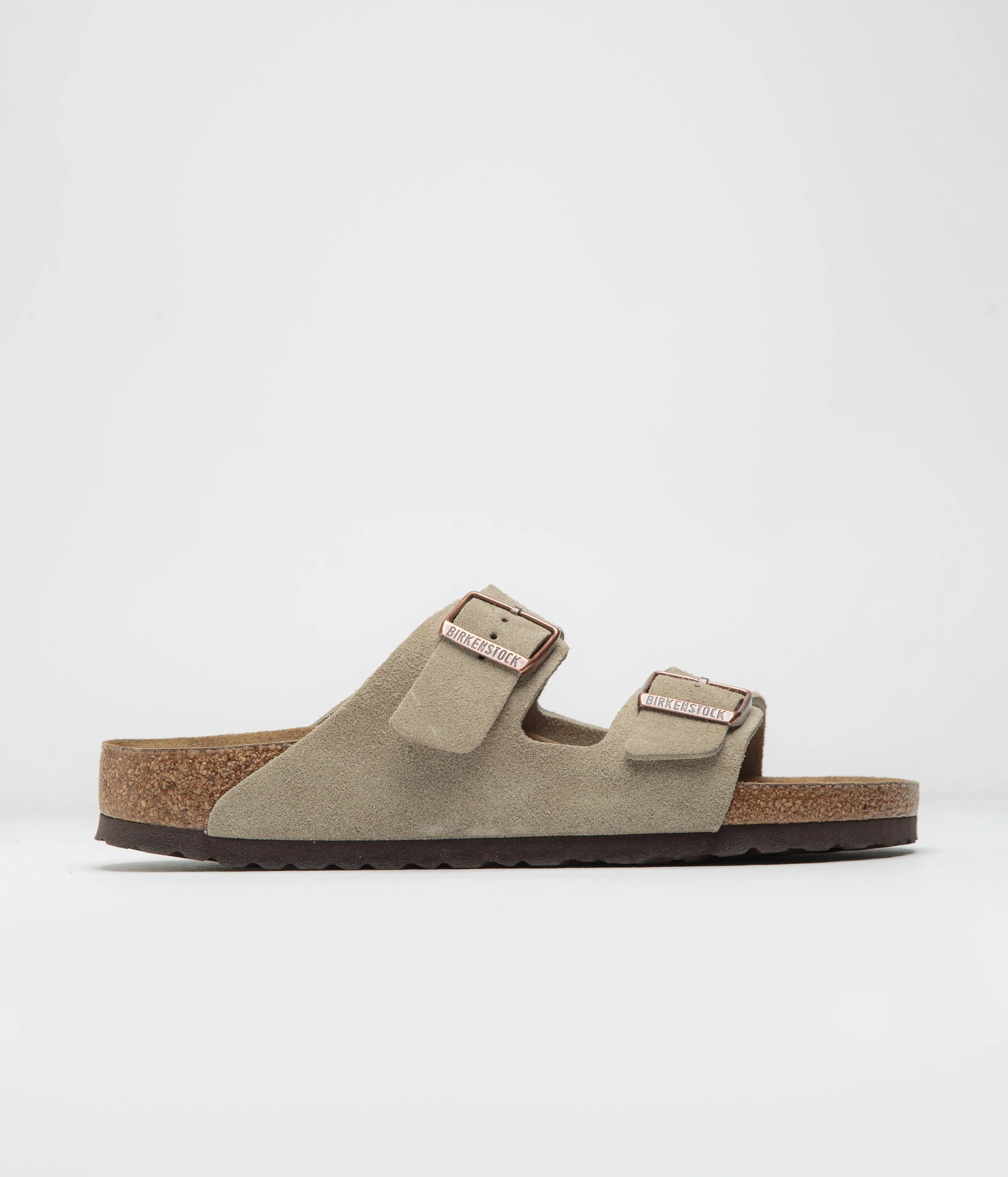Birkenstock Arizona BS Schmale Sandalen - Taupe Birkenstock Schuhe