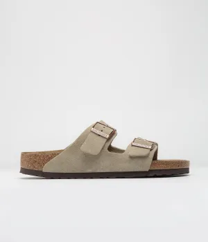 Birkenstock Arizona BS Schmale Sandalen - Taupe Birkenstock Schuhe