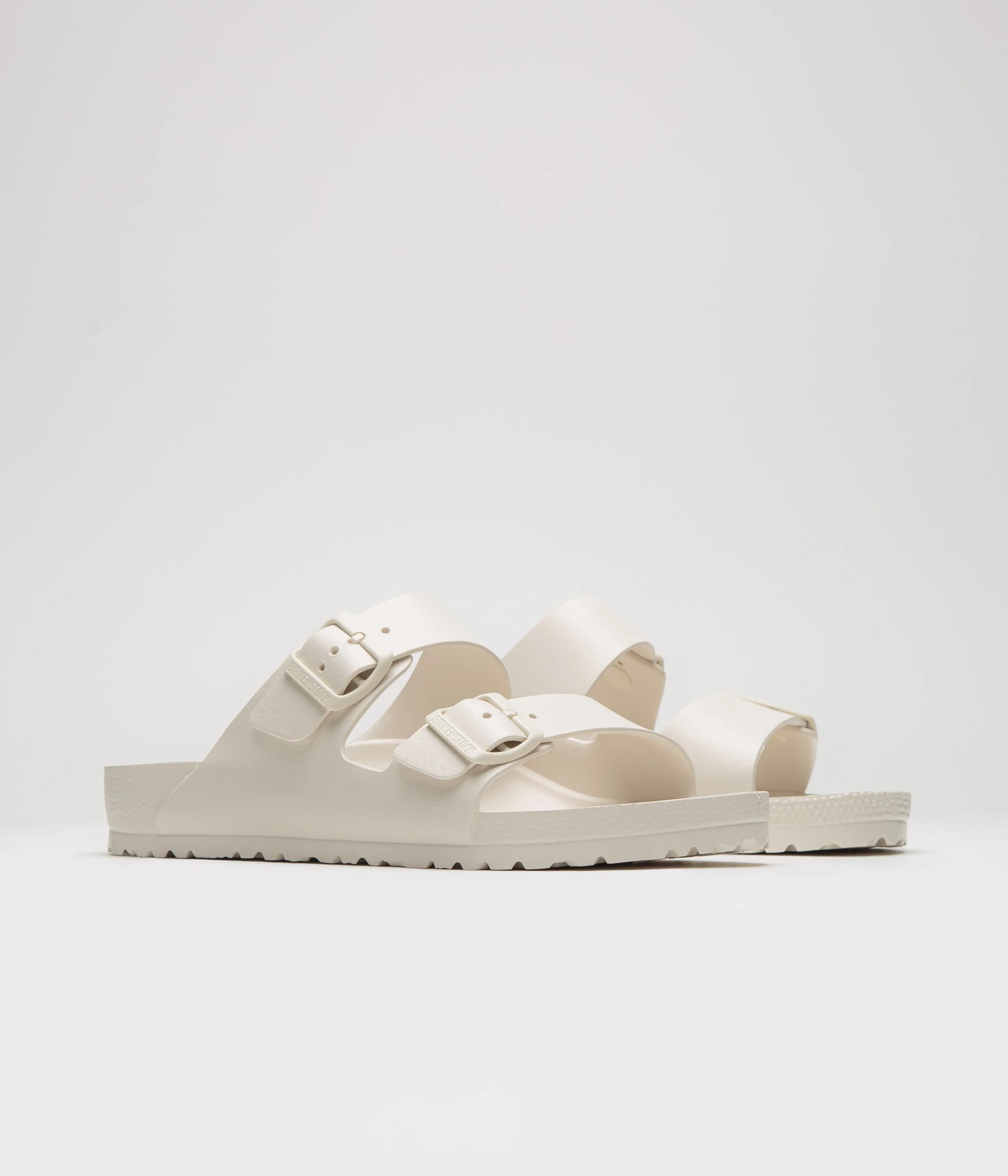 Birkenstock Arizona EVA Sandalen - Eierschalenfarbene Birkenstock Schuhe