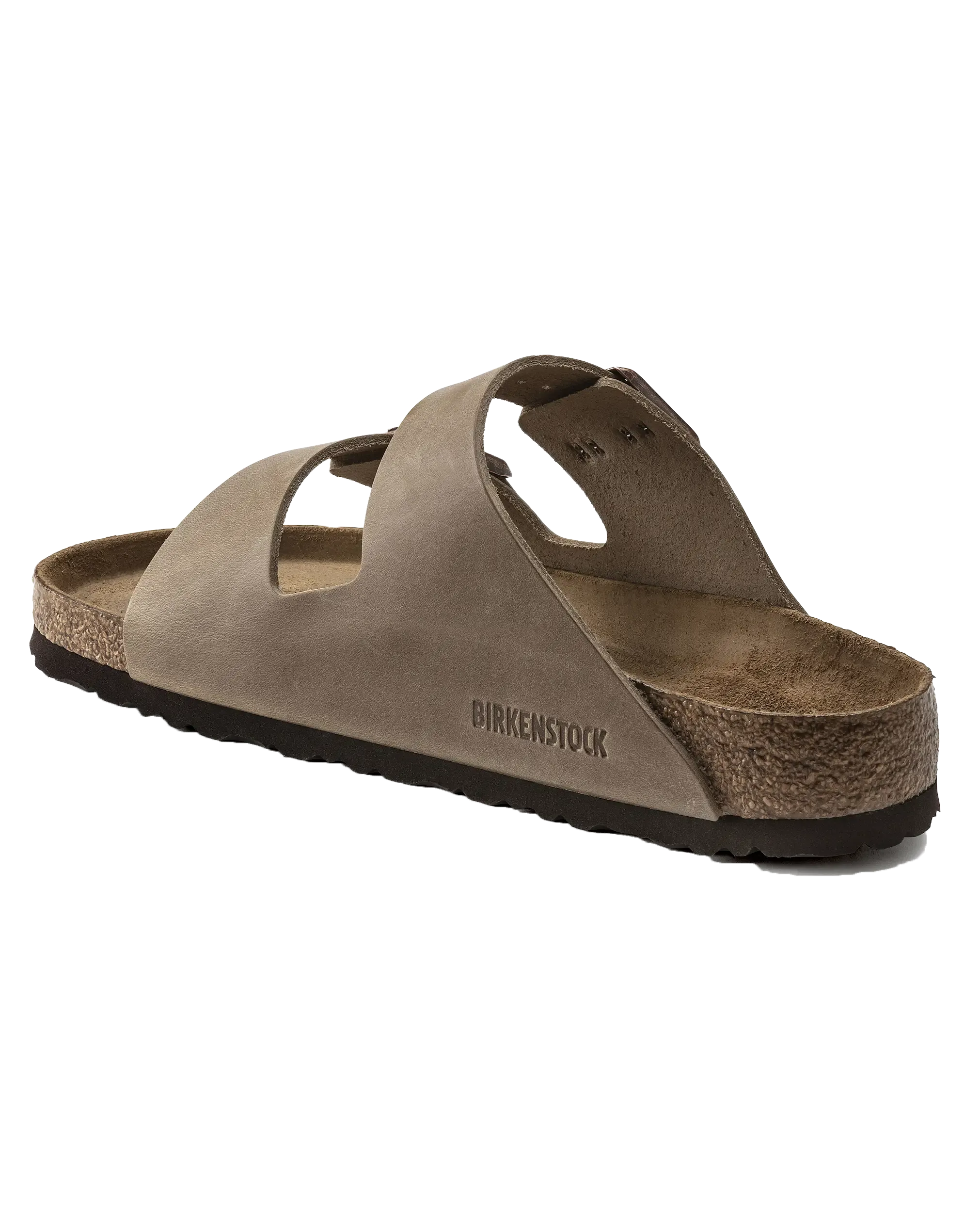 Birkenstock Sandalen Arizona in geöltem Leder in Tabakbraun
