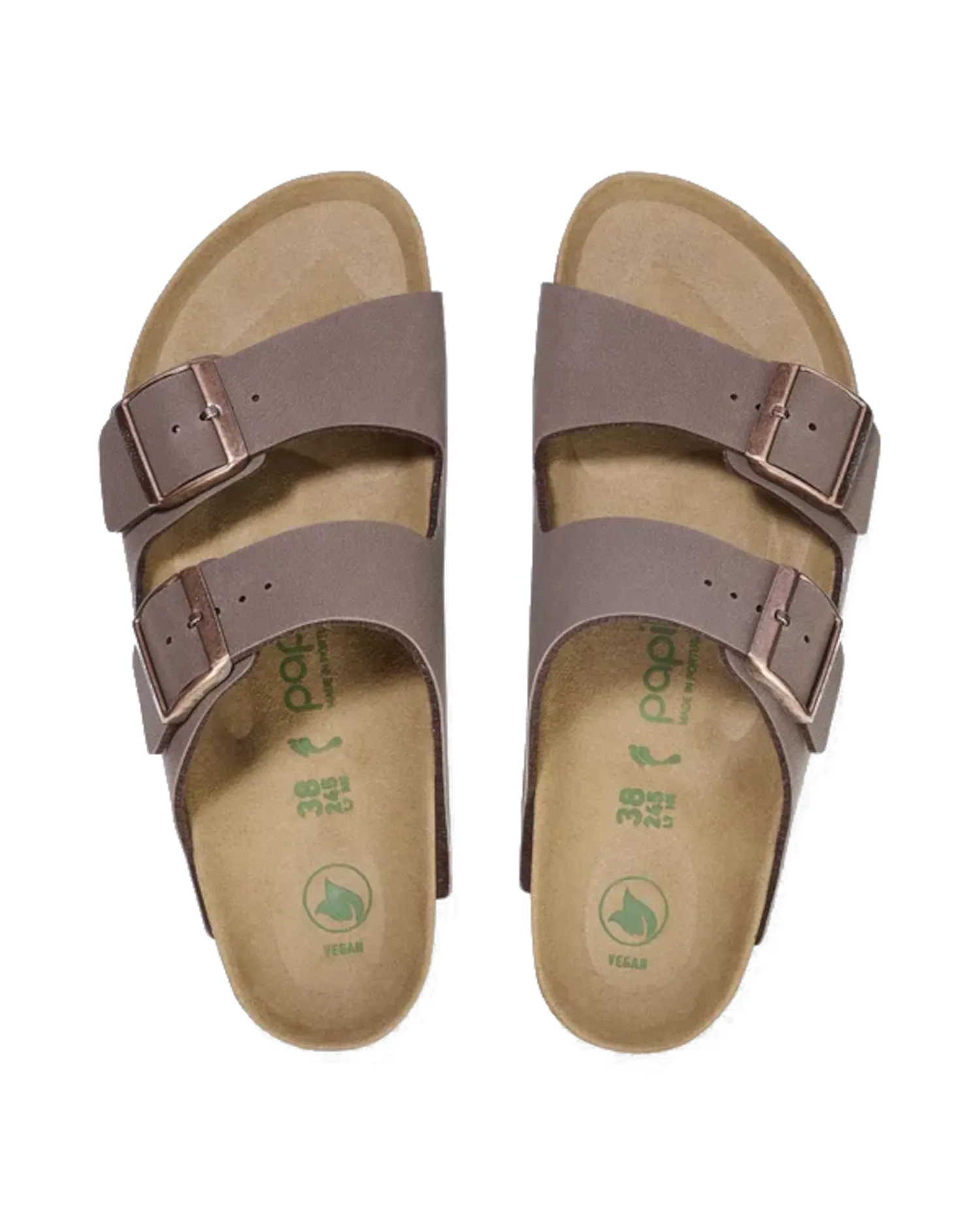 Birkenstock Sandalen Papillio Arizona Birko-Flor Flex Plateausandalen in Mokka