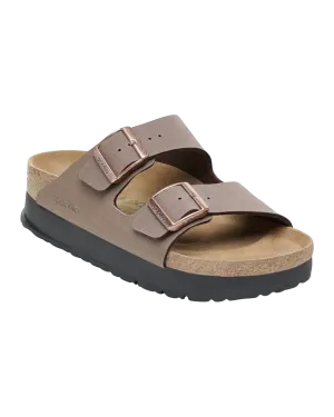 Birkenstock Sandalen Papillio Arizona Birko-Flor Flex Plateausandalen in Mokka