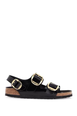 Birkenstock Damen Ledersandalen mit drei großen Schnallen