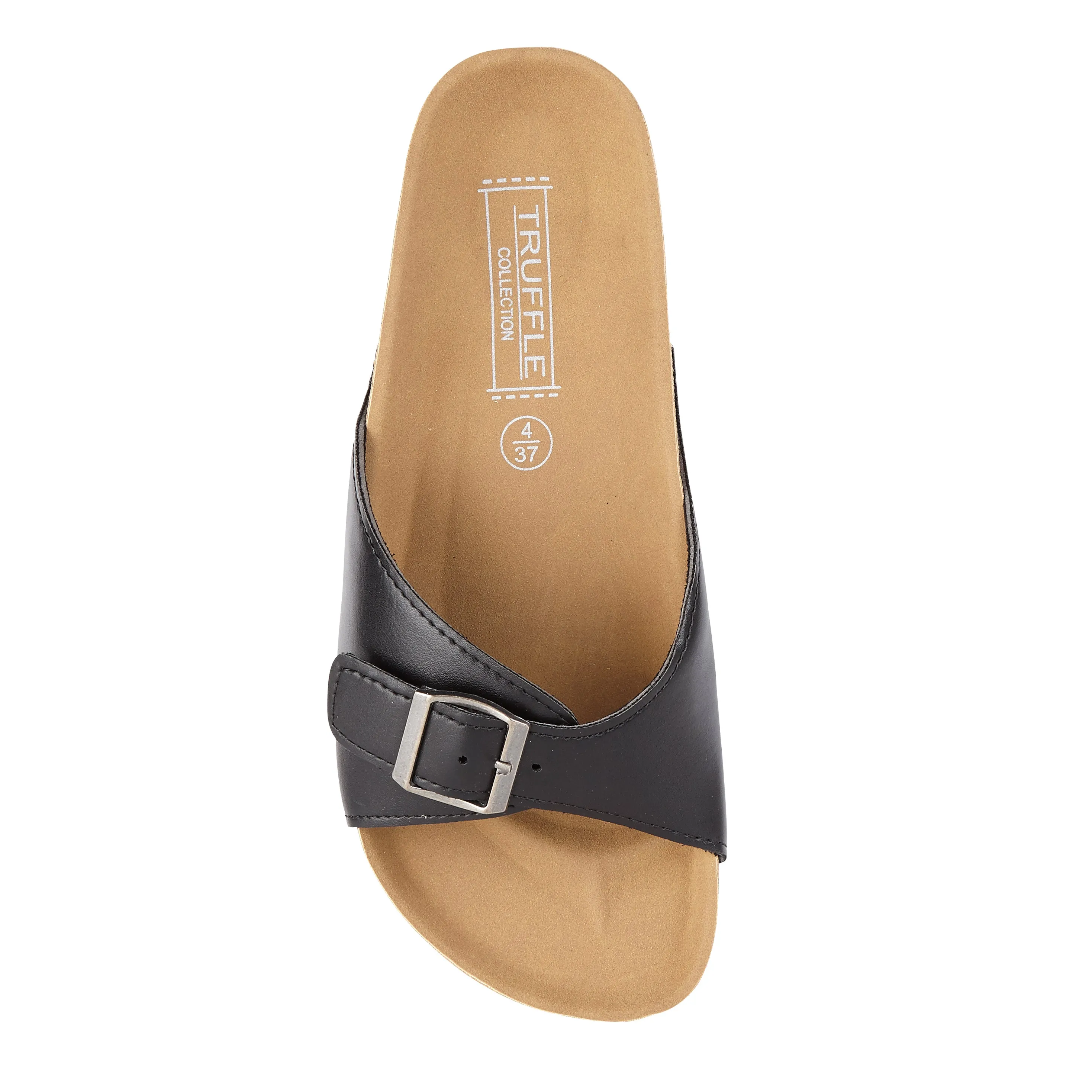 Schwarze Sandalen