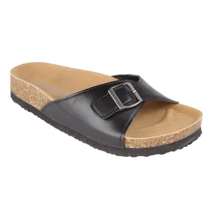 Schwarze Sandalen