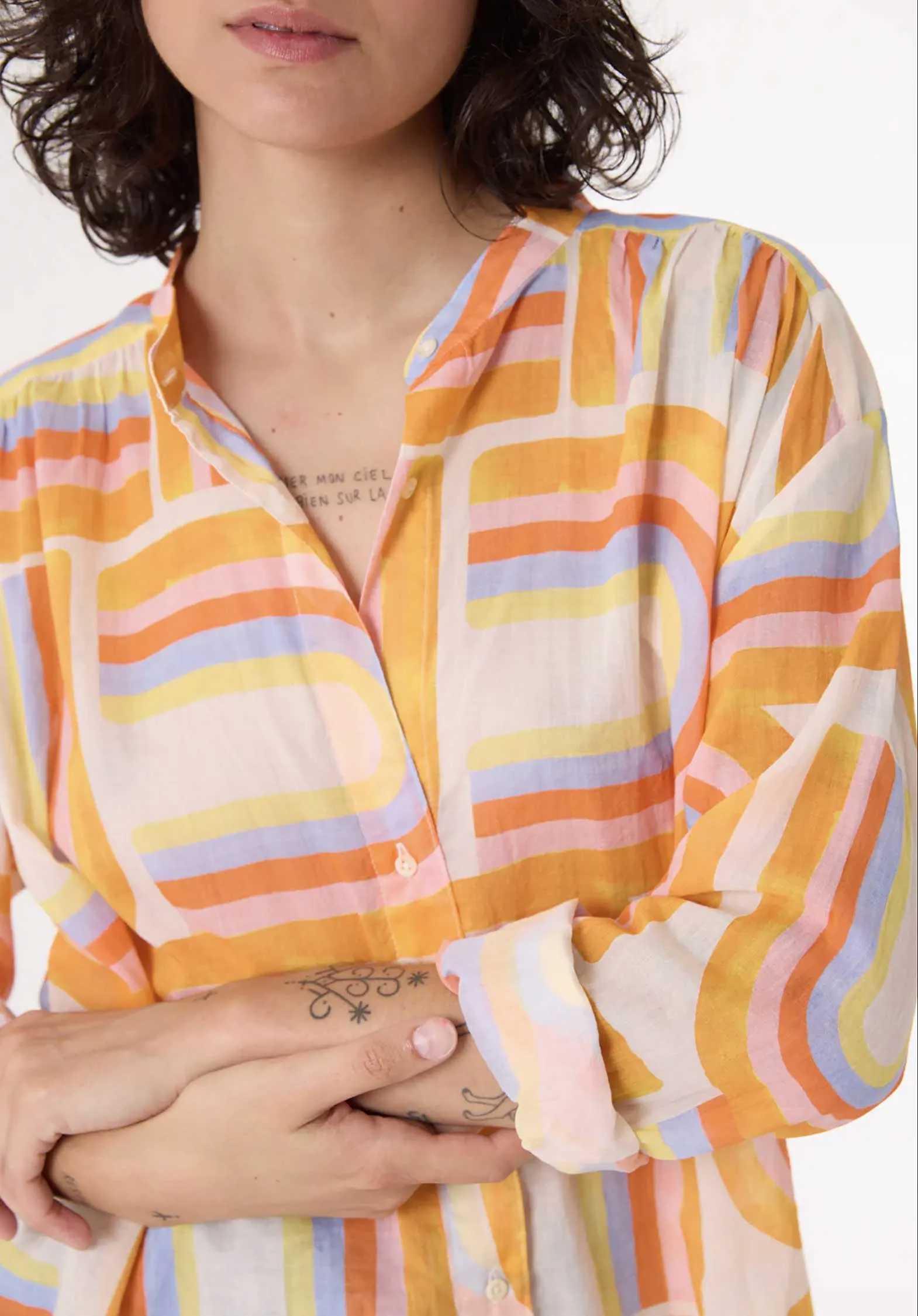 Bluse Ella Ella Regenbogen Mehrfarbig Kleidung_Sacrecoeur