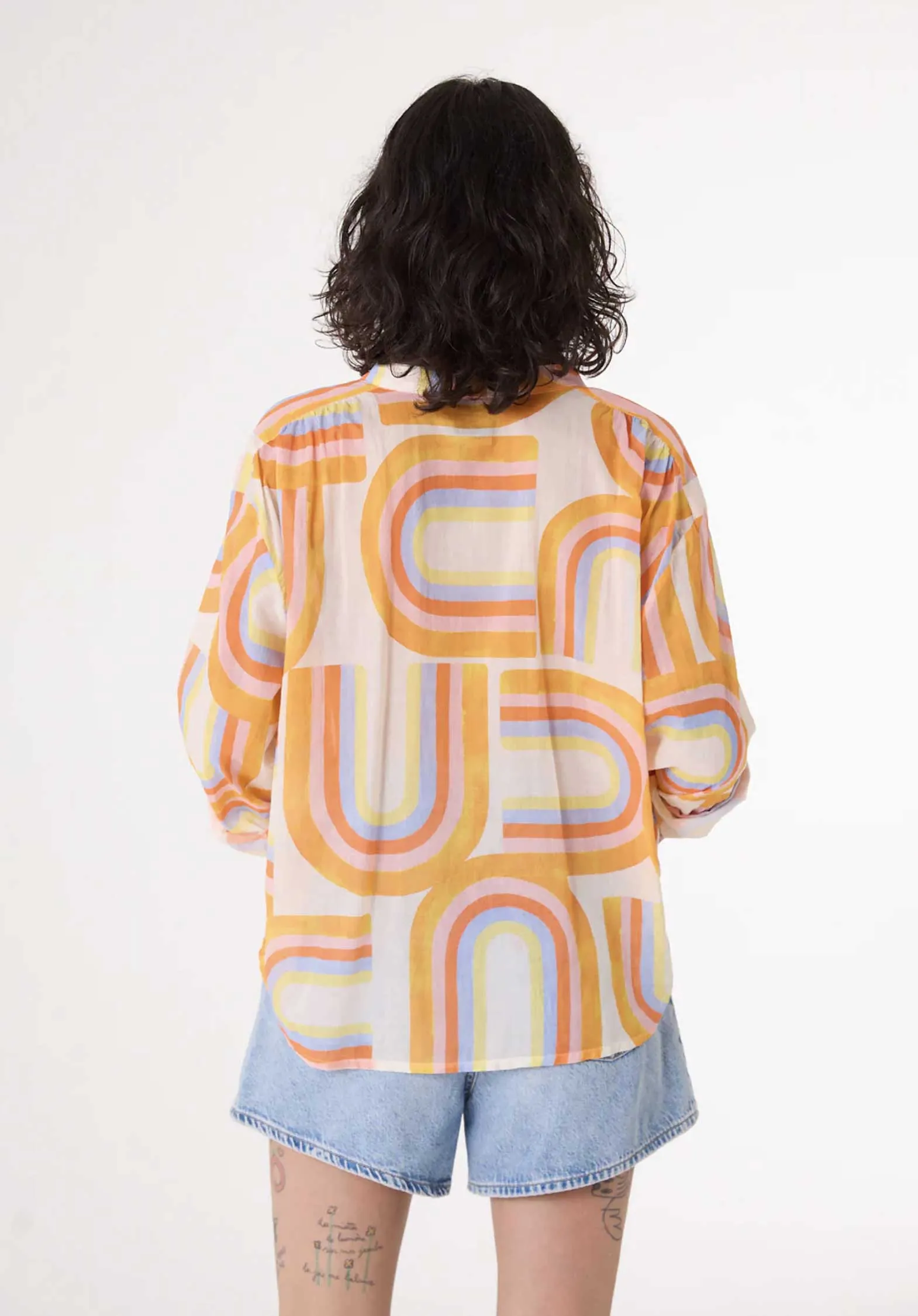 Bluse Ella Ella Regenbogen Mehrfarbig