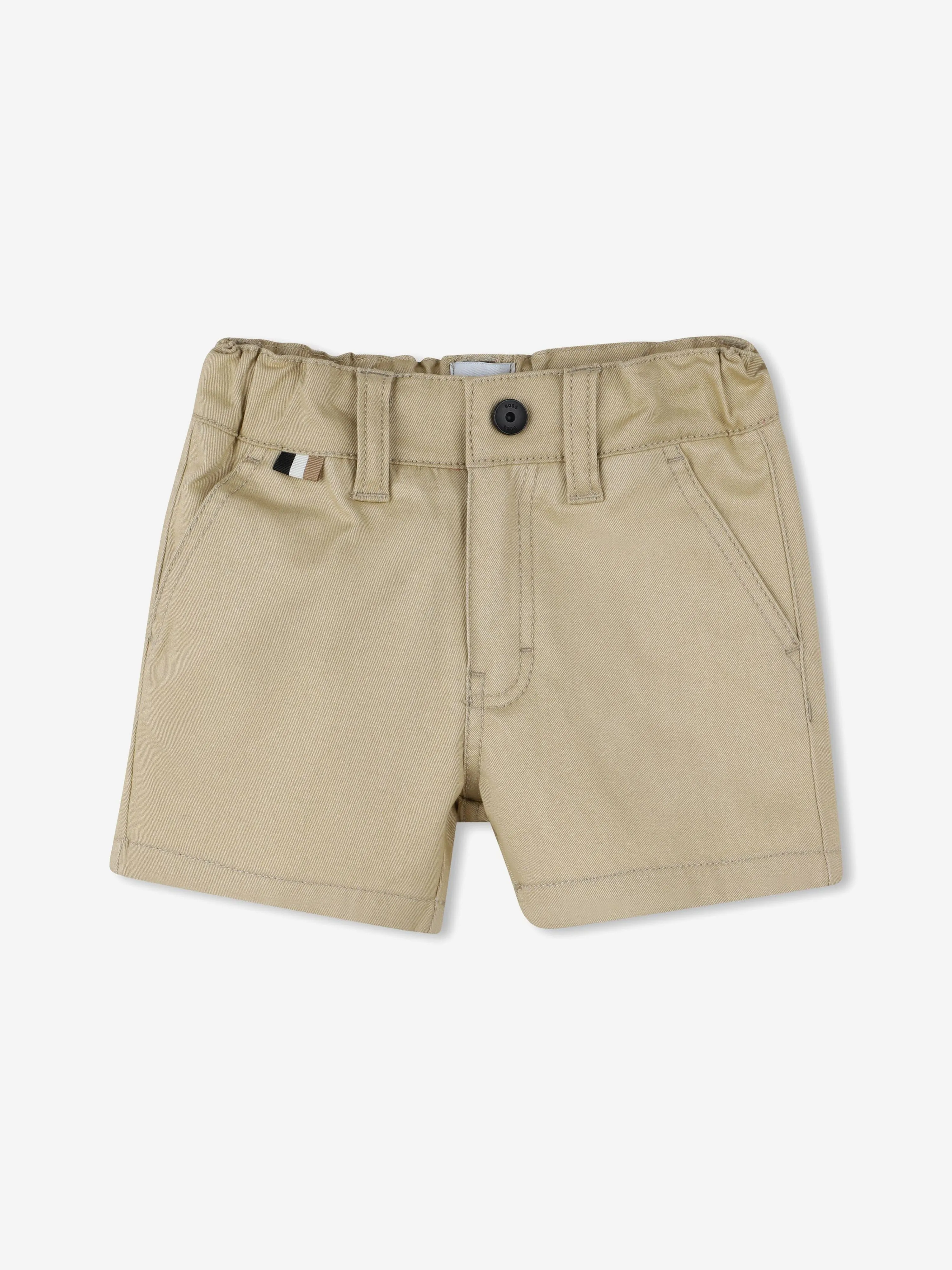 BOSS Baby Boys Chino Shorts in Beige