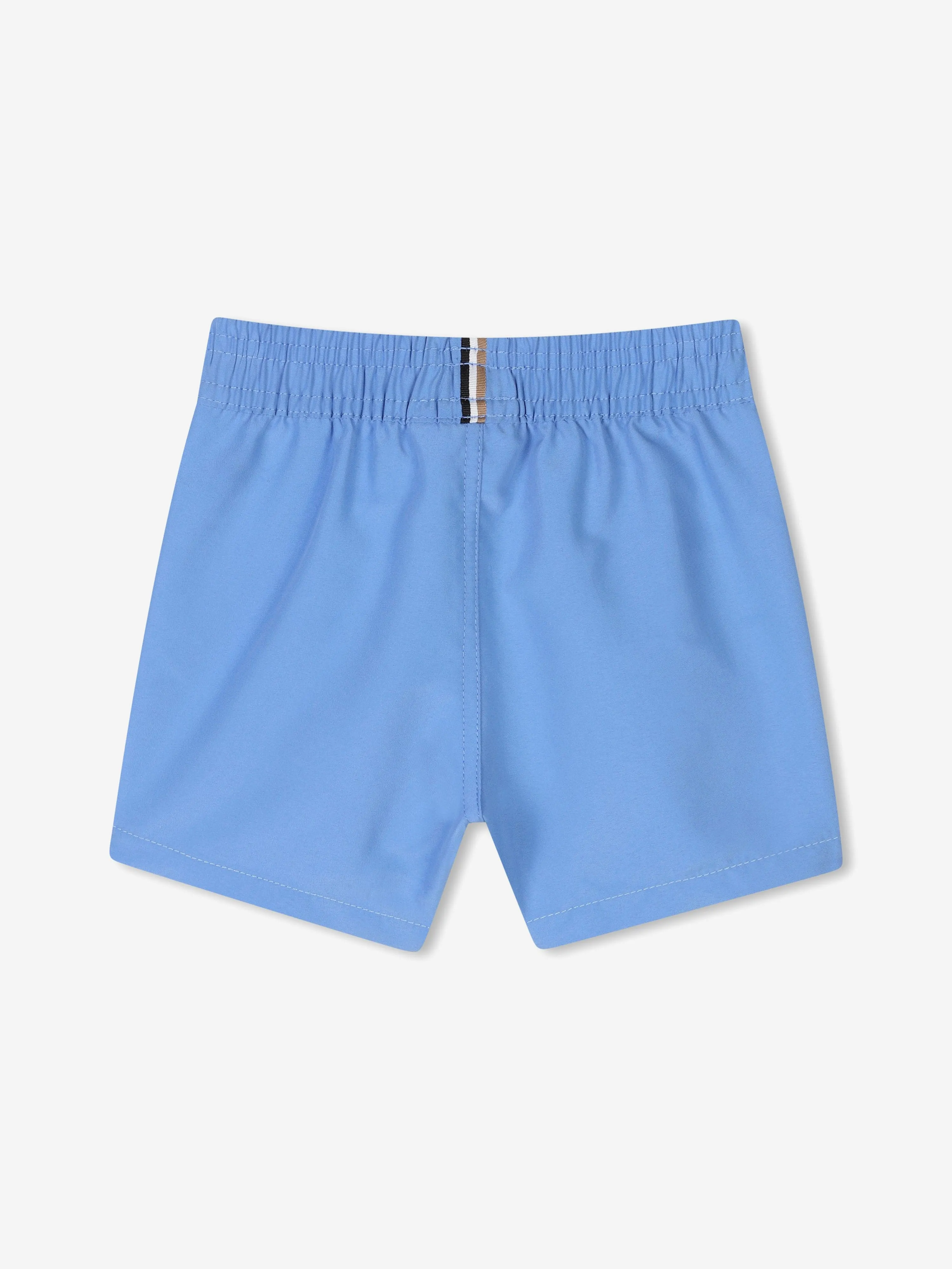 BOSS Baby Boys Logo Badeshorts in Blau