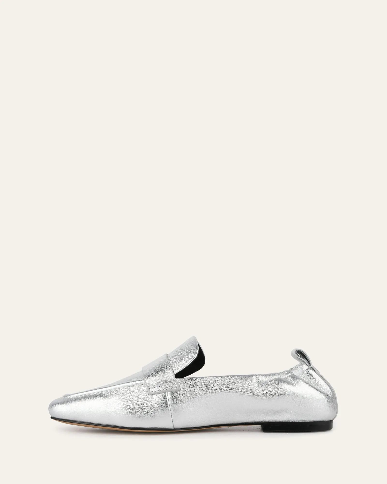 BOWEN LOAFERS SILBER LEDER